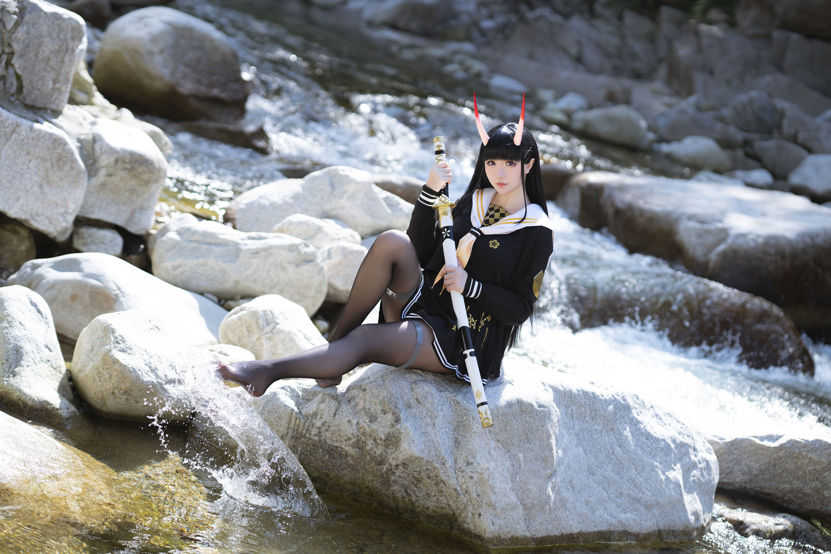 Coser小姐姐星之迟迟 – 碧蓝航线能代 Cosplay-第7张