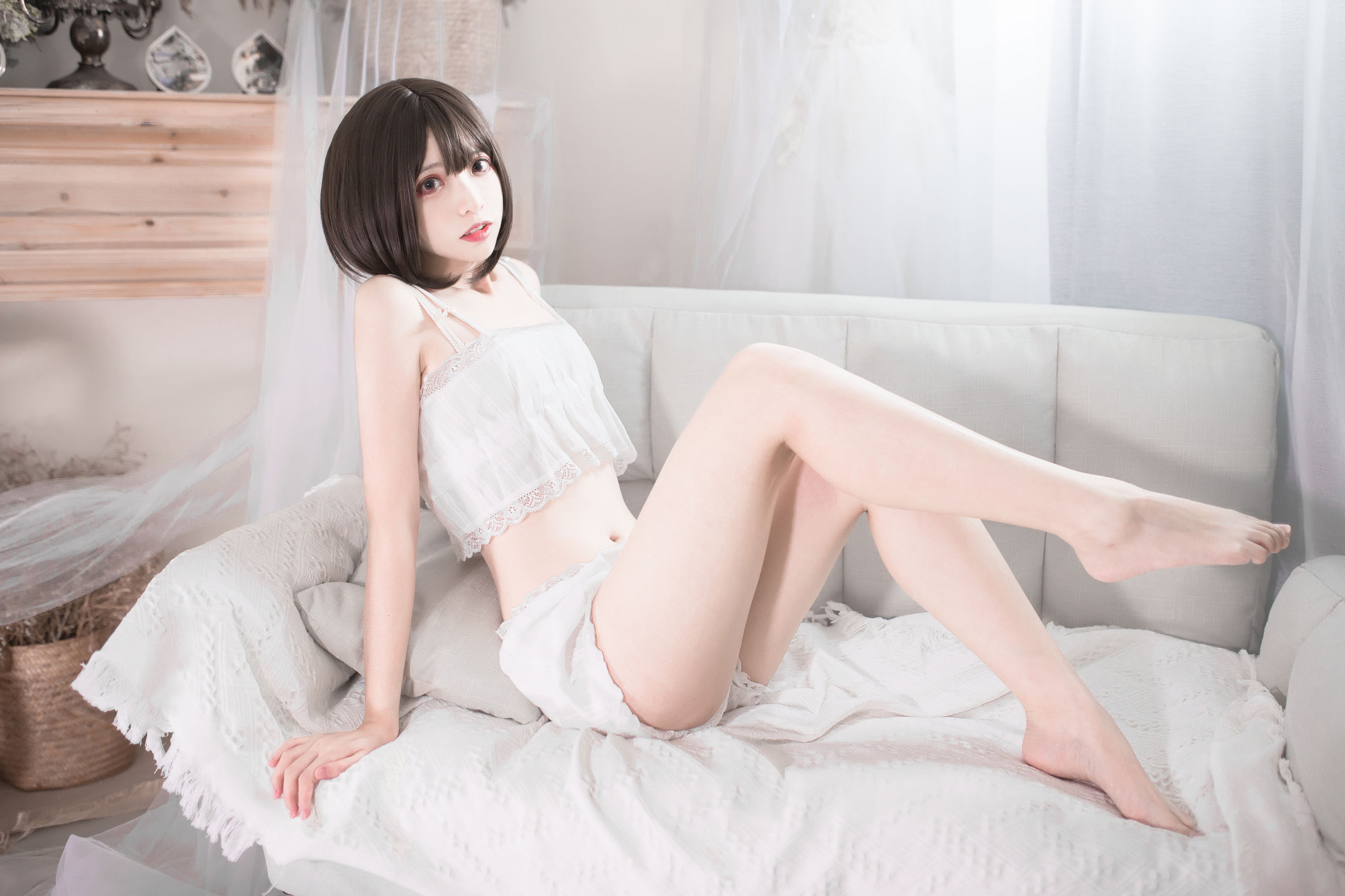 疯猫ss – 眼镜娘 Cosplay-第5张