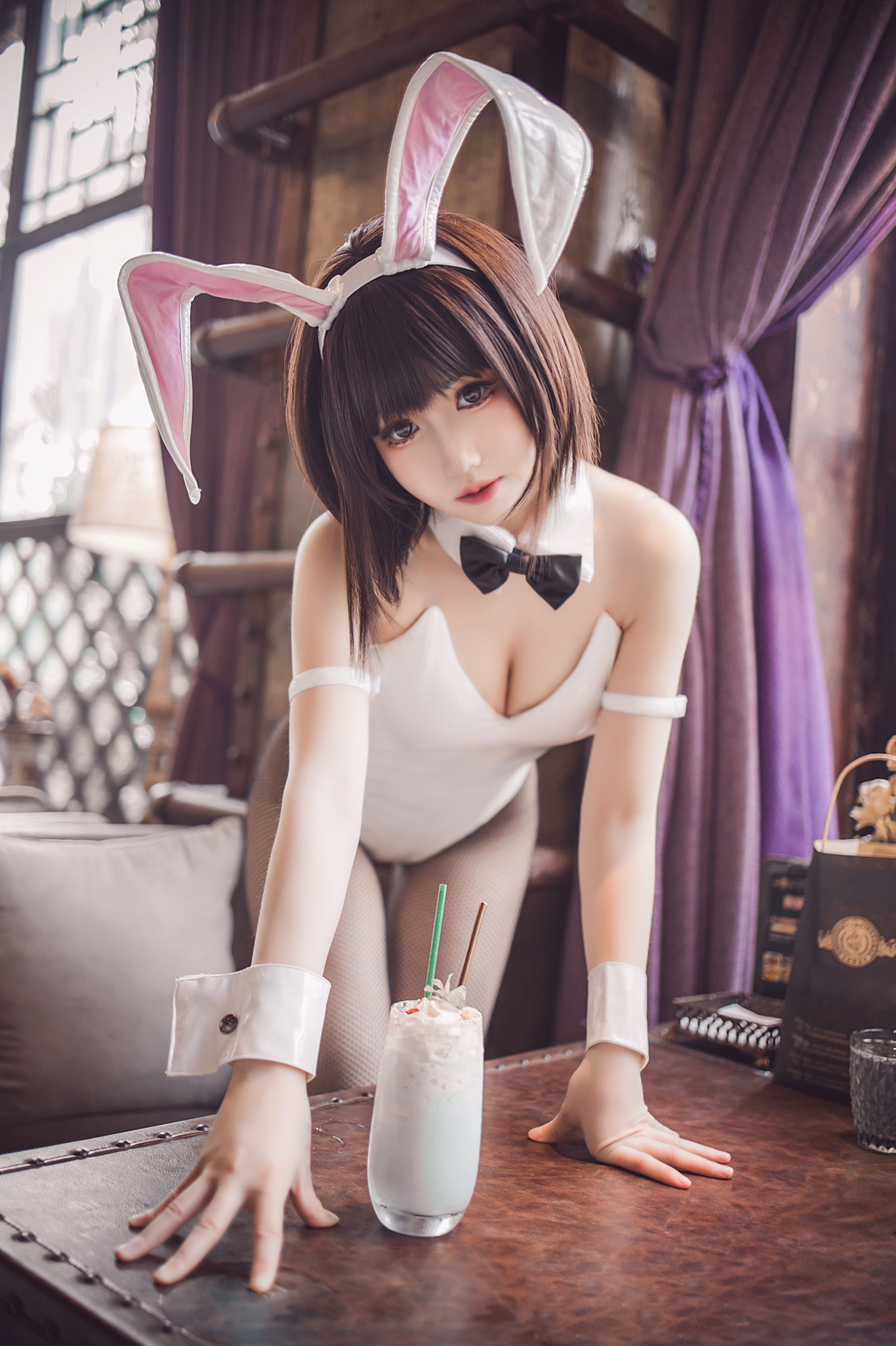 Coser衣衣 – 加藤惠兔女郎 Cosplay-第10张