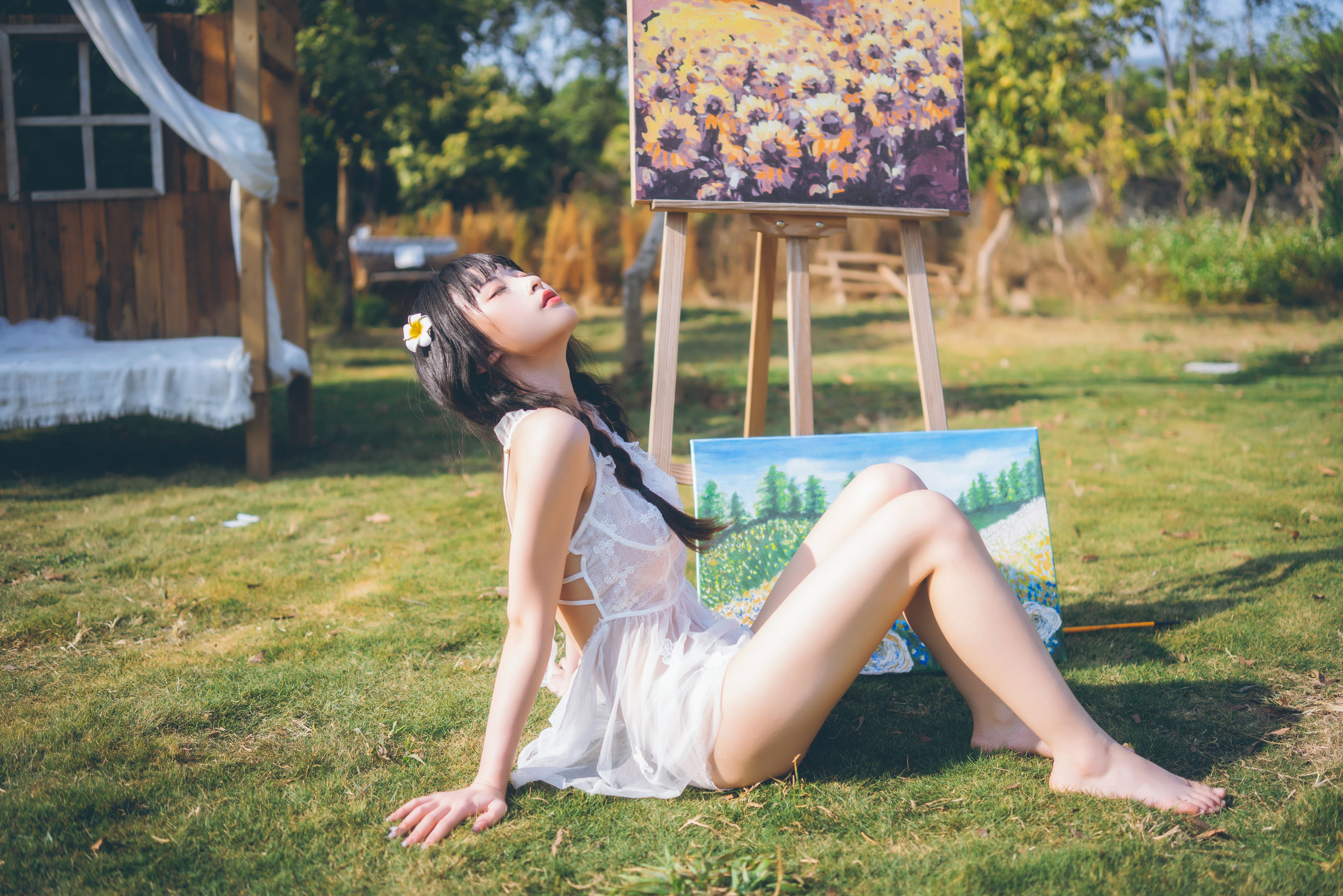 尤物清水由乃 – 田园小清新01 Cosplay-第13张