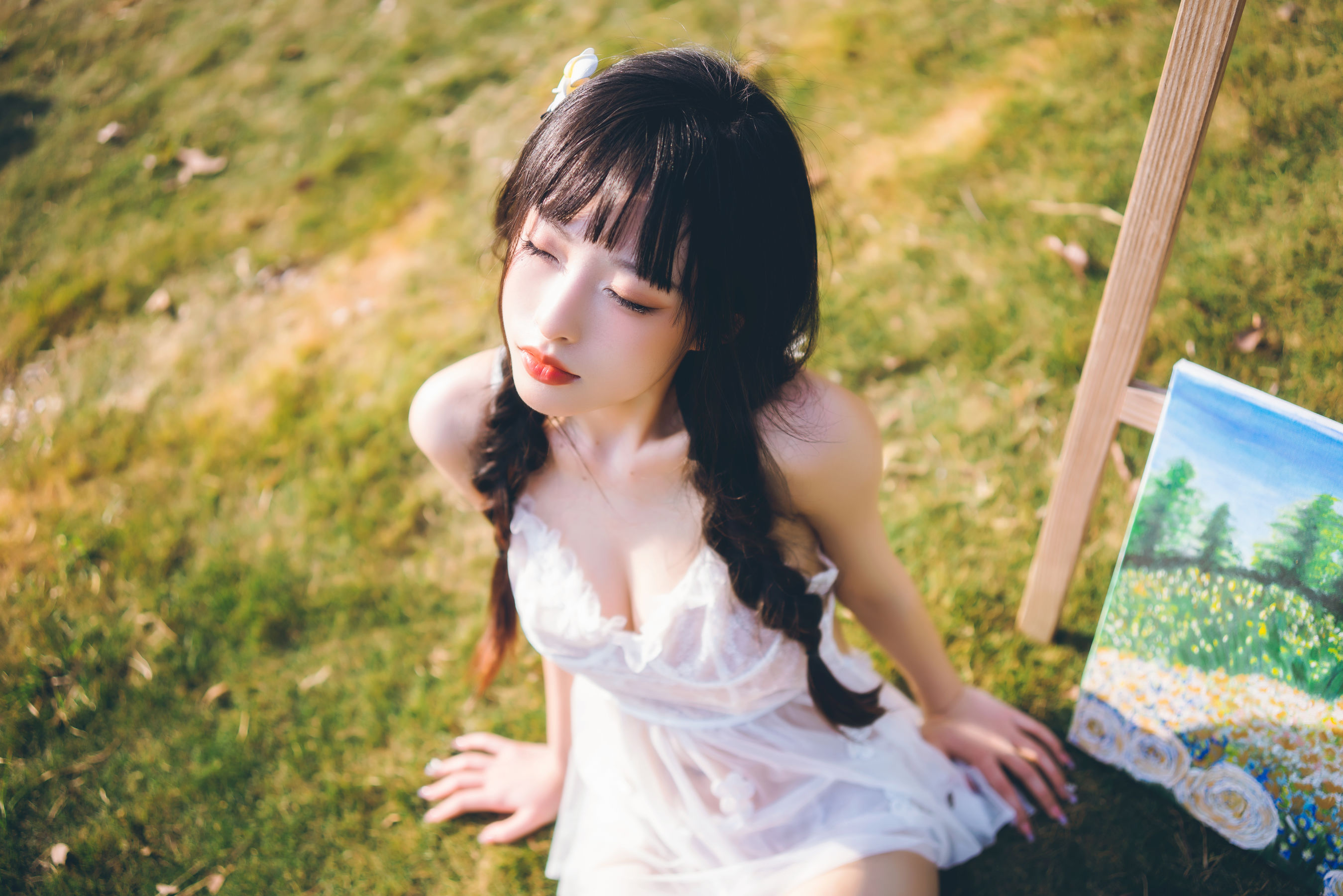 尤物清水由乃 – 田园小清新01 Cosplay-第11张