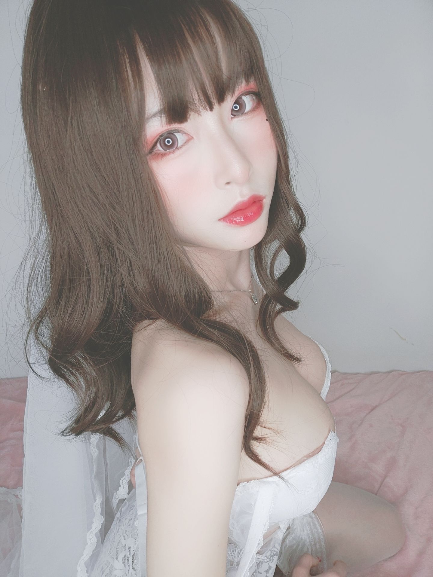 尤物清水由乃 – 花嫁自拍 Cosplay-第8张