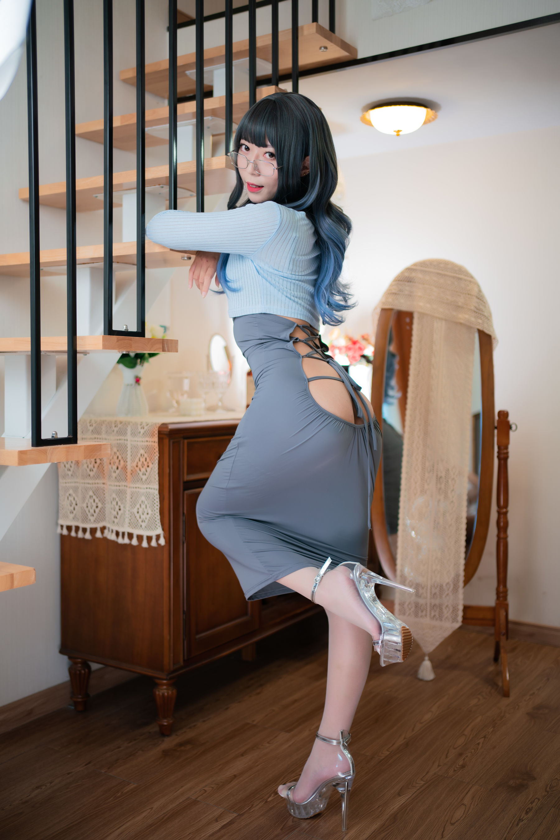 动漫博主Money冷冷 – 吉他少女 Cosplay-第100张