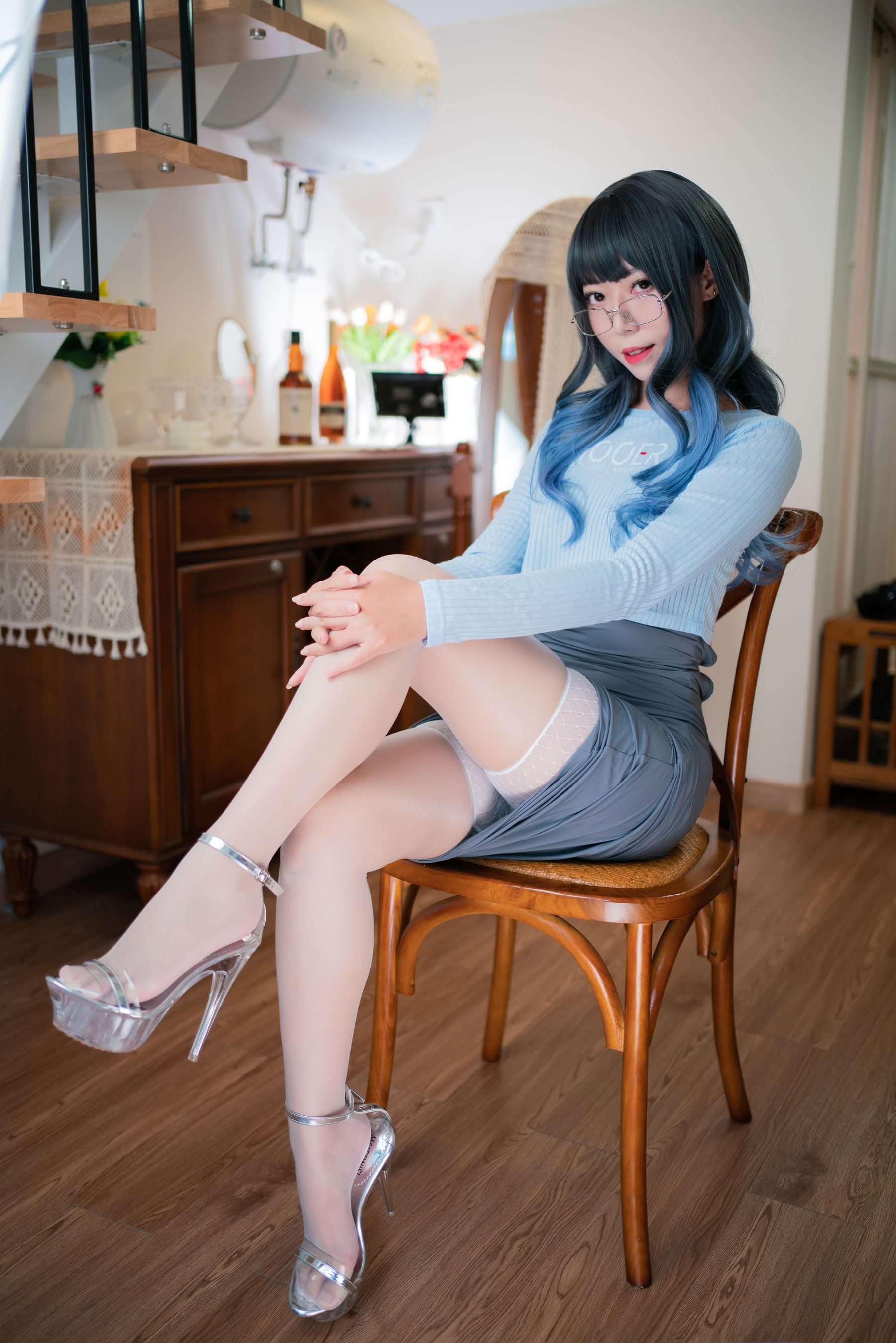 动漫博主Money冷冷 – 吉他少女 Cosplay-第6张