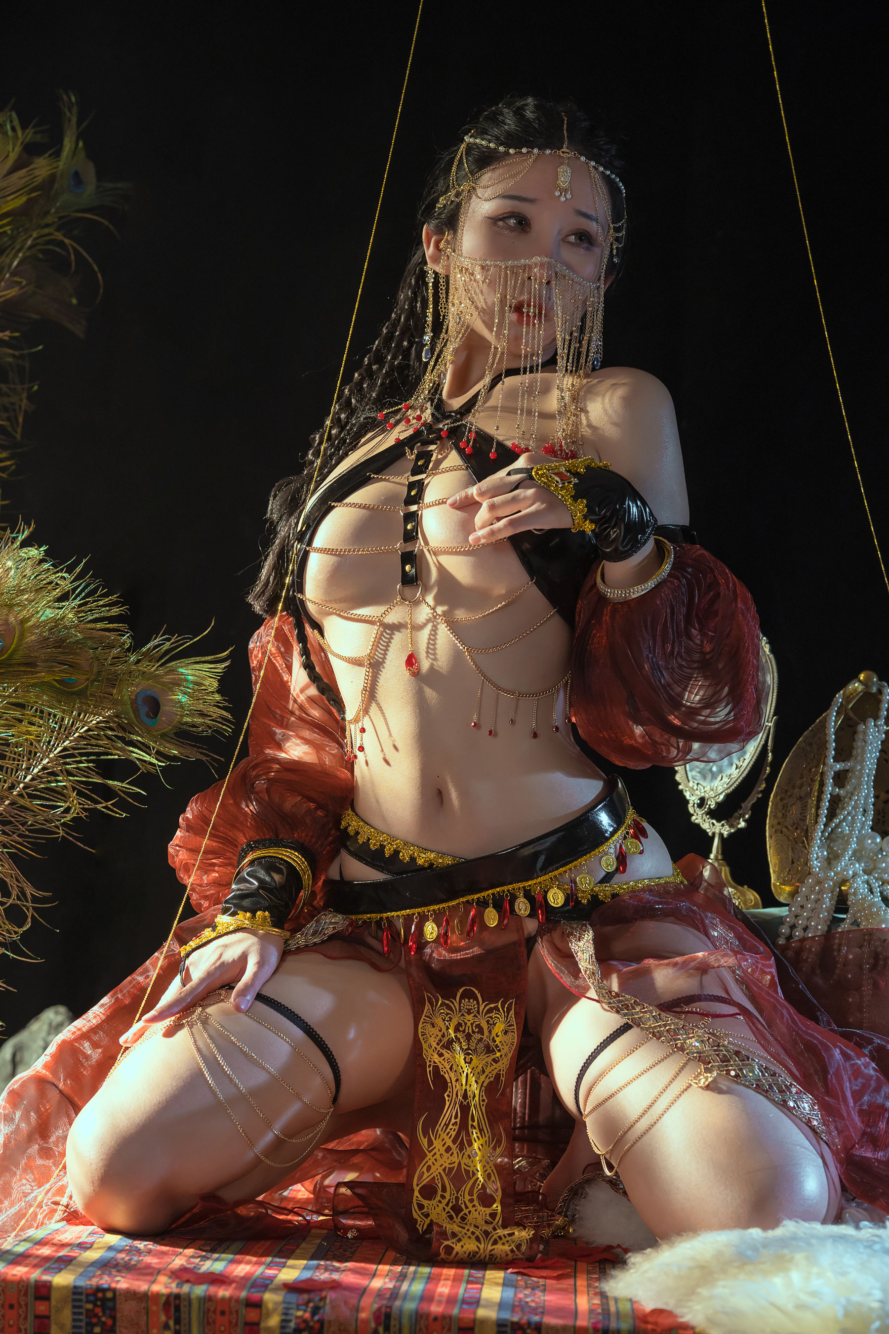 云溪溪 – 深渊舞娘 Cosplay-第37张