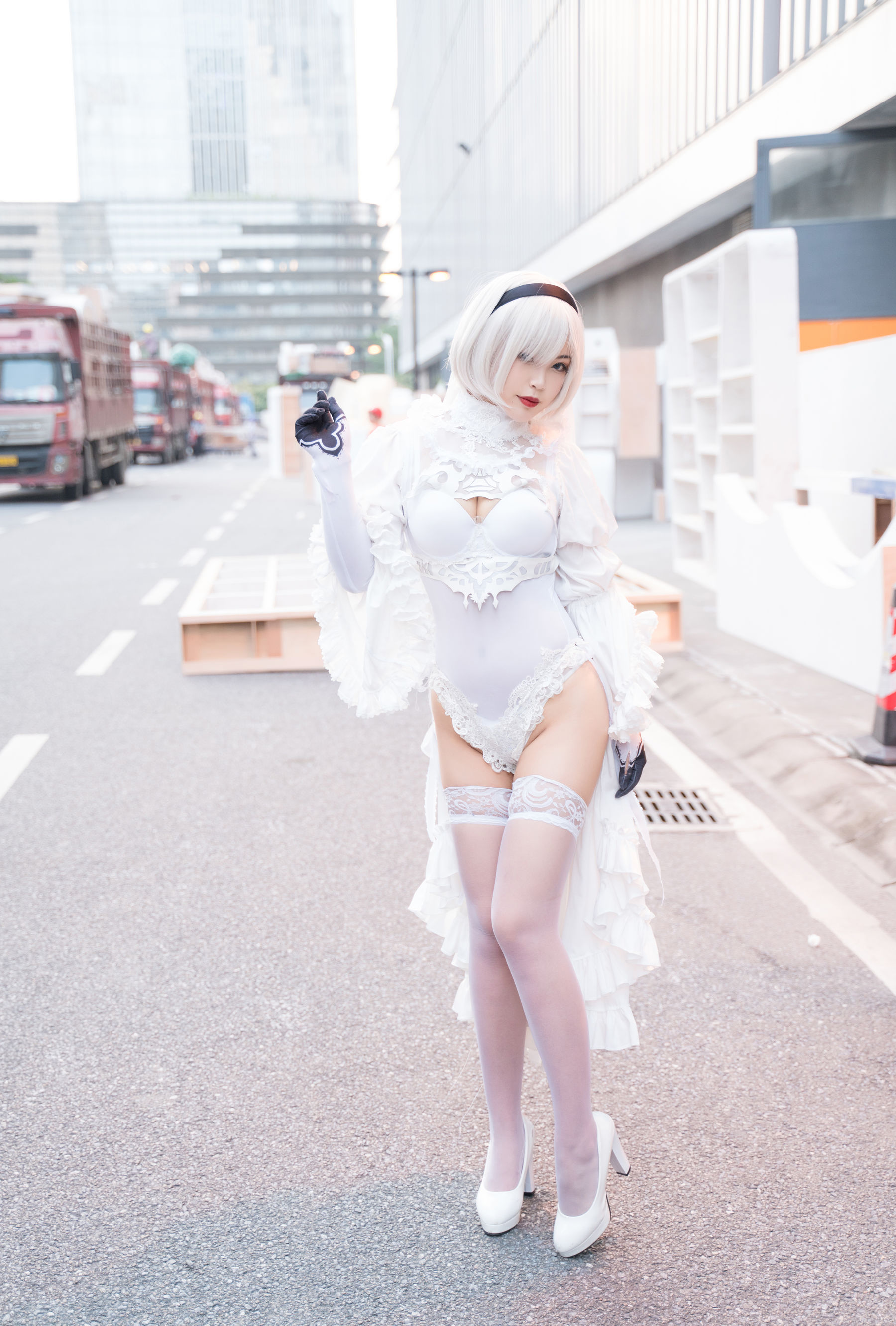 萌系小姐姐-白烨- 2b全套 Cosplay-第10张