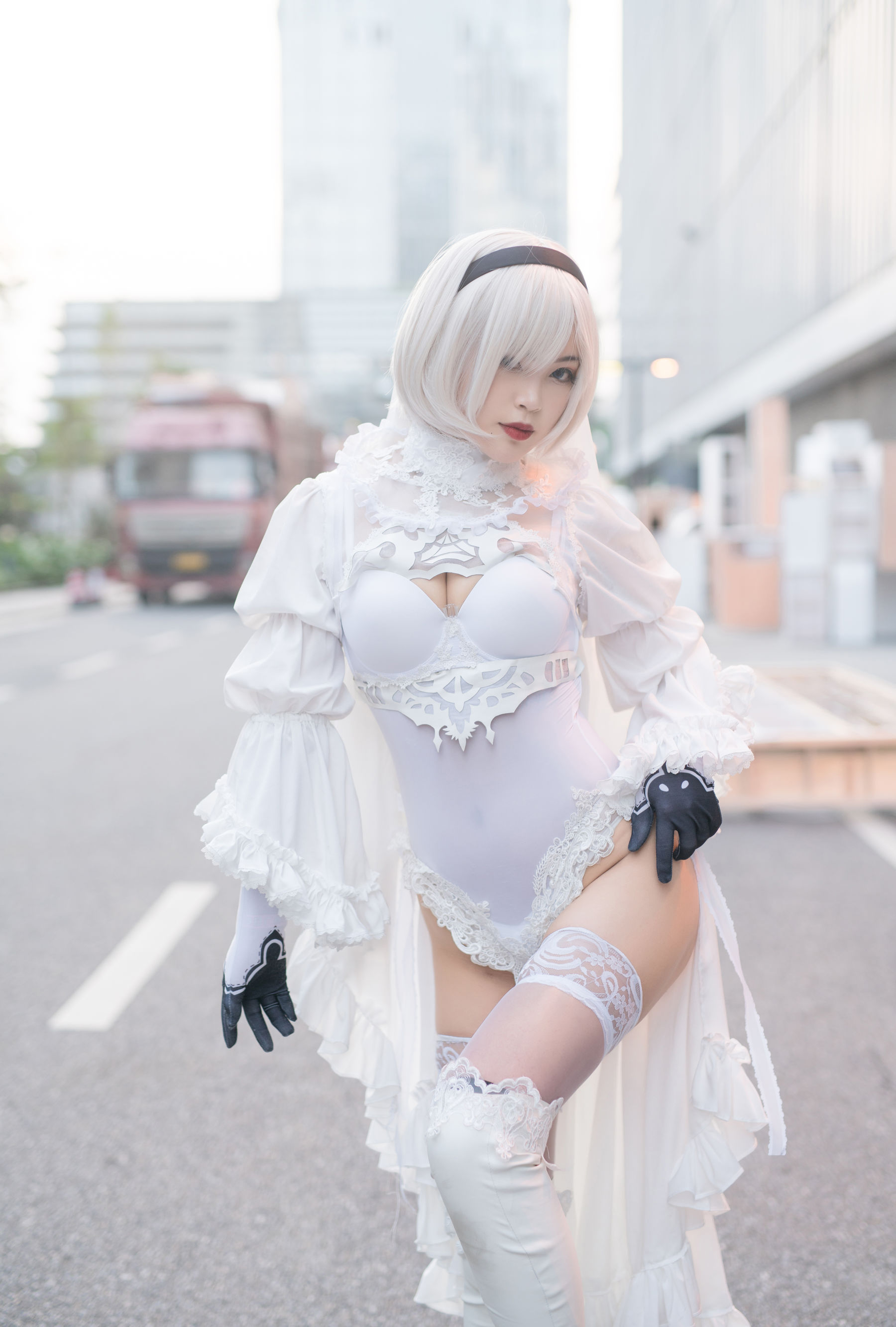 萌系小姐姐-白烨- 2b全套 Cosplay-第19张