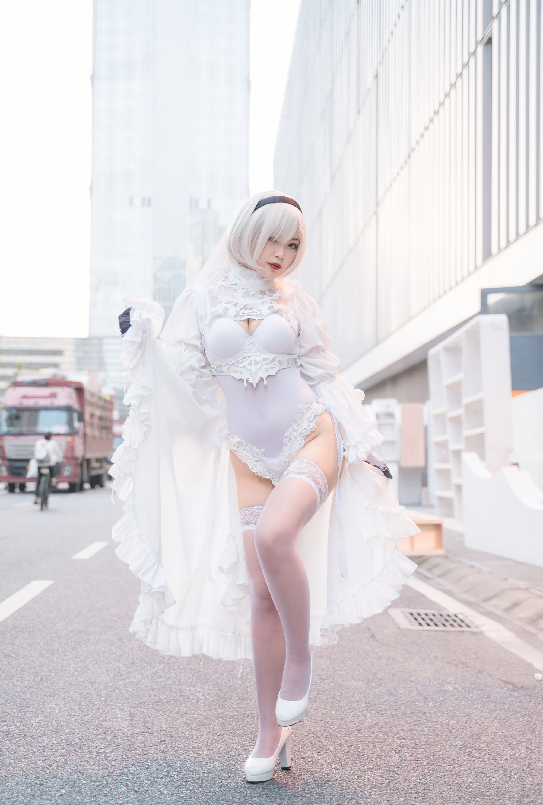 萌系小姐姐-白烨- 2b全套 Cosplay-第9张