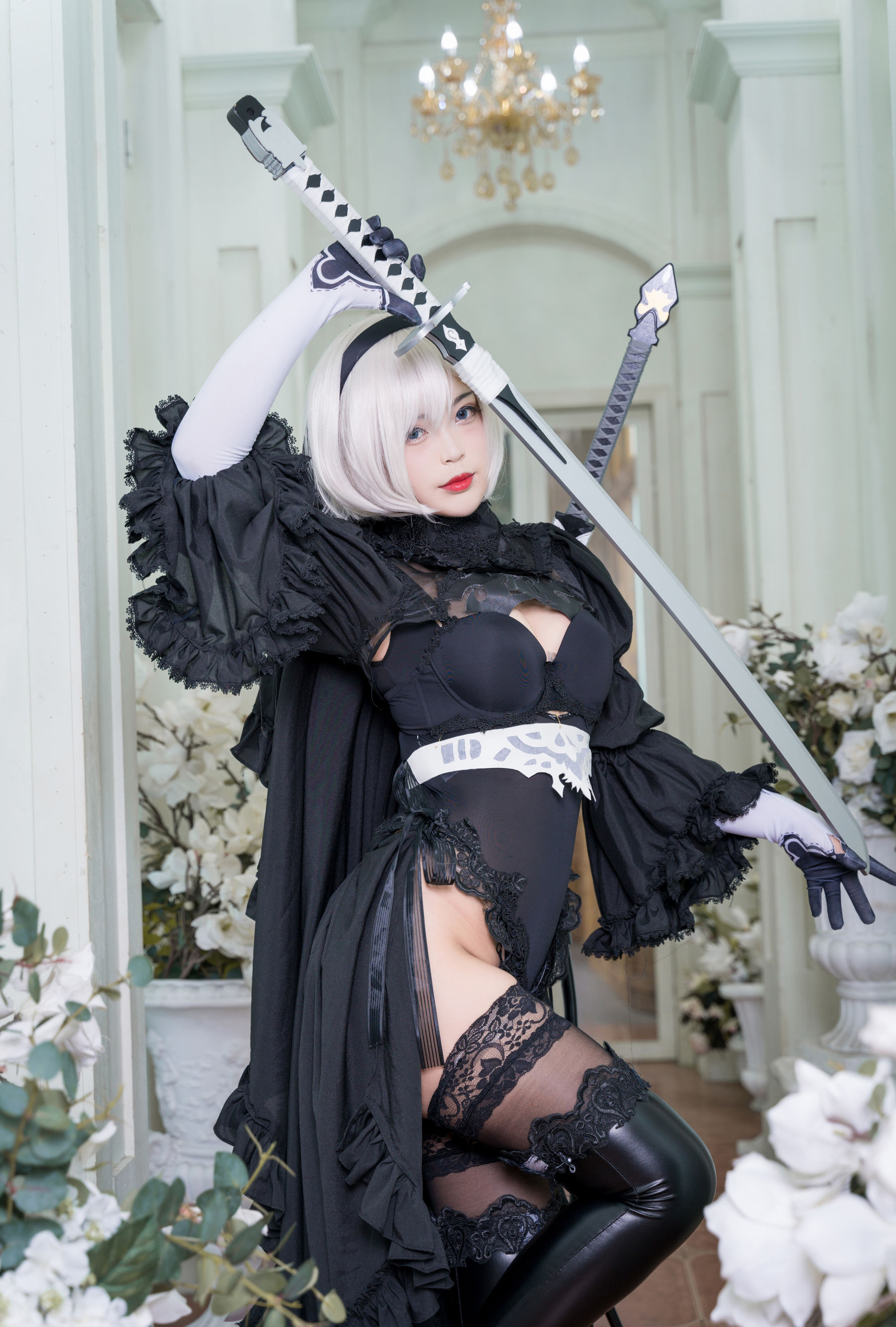 萌系小姐姐-白烨- 2b全套 Cosplay-第128张