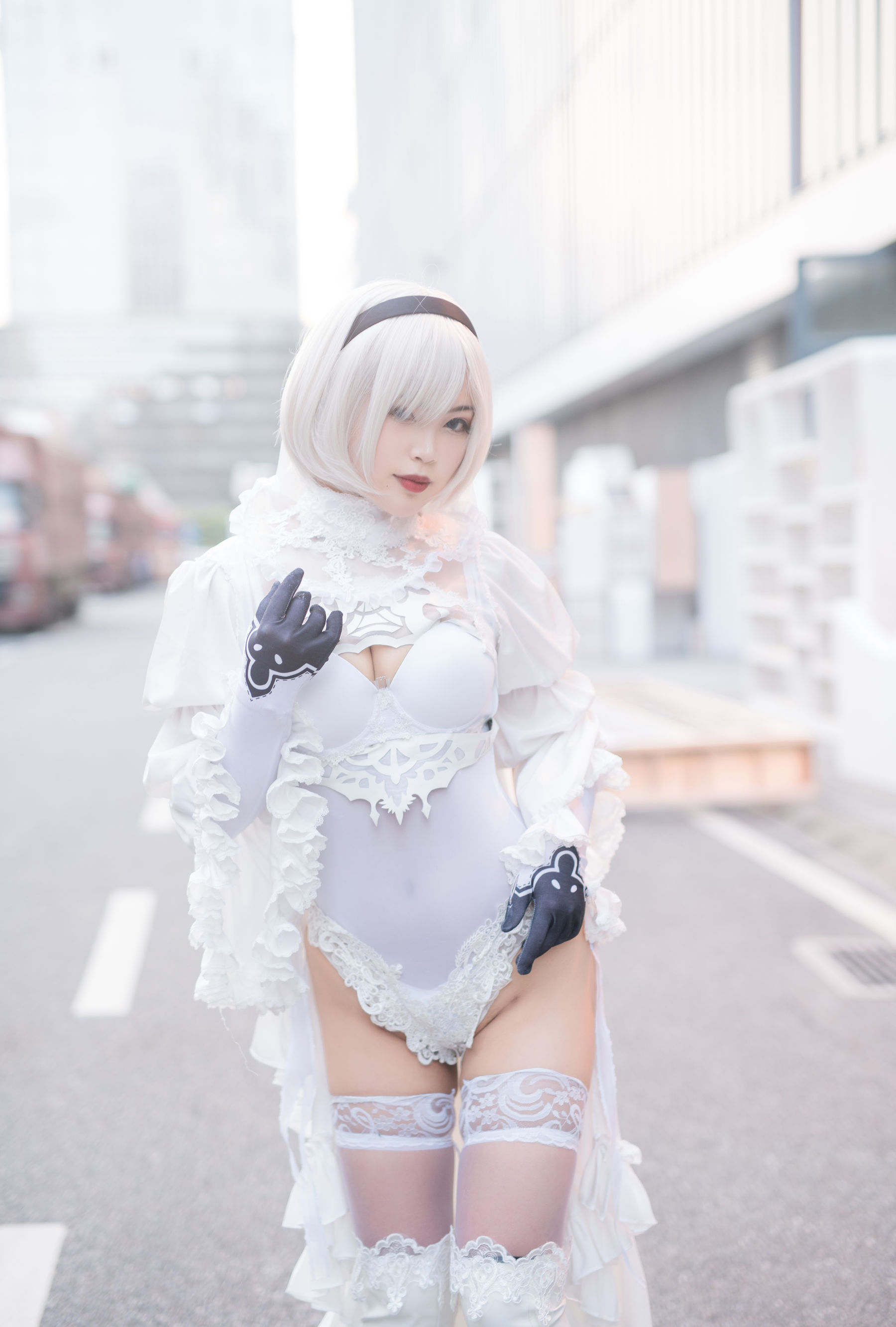 萌系小姐姐-白烨- 2b全套 Cosplay-第14张