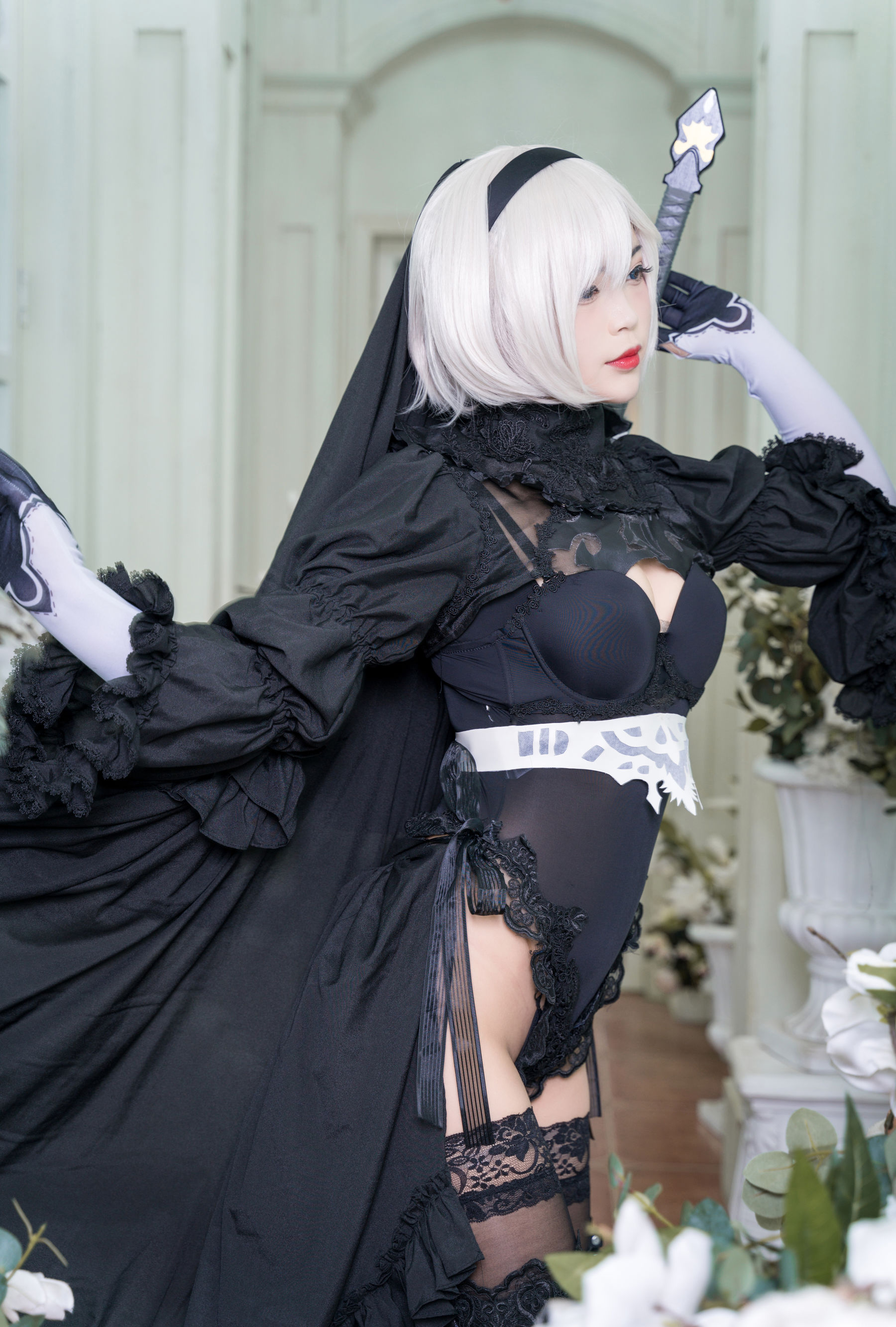 萌系小姐姐-白烨- 2b全套 Cosplay-第127张
