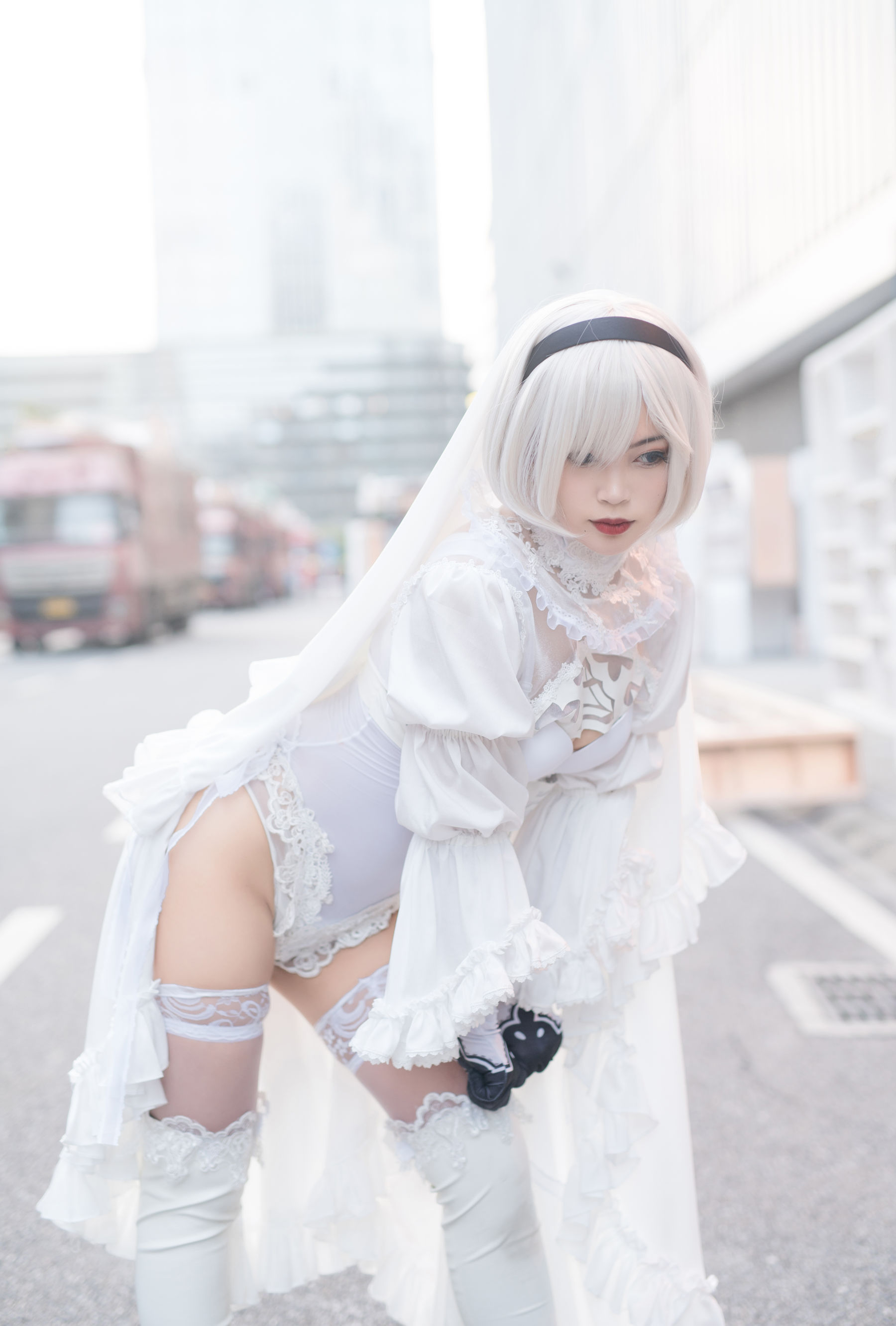 萌系小姐姐-白烨- 2b全套 Cosplay-第20张