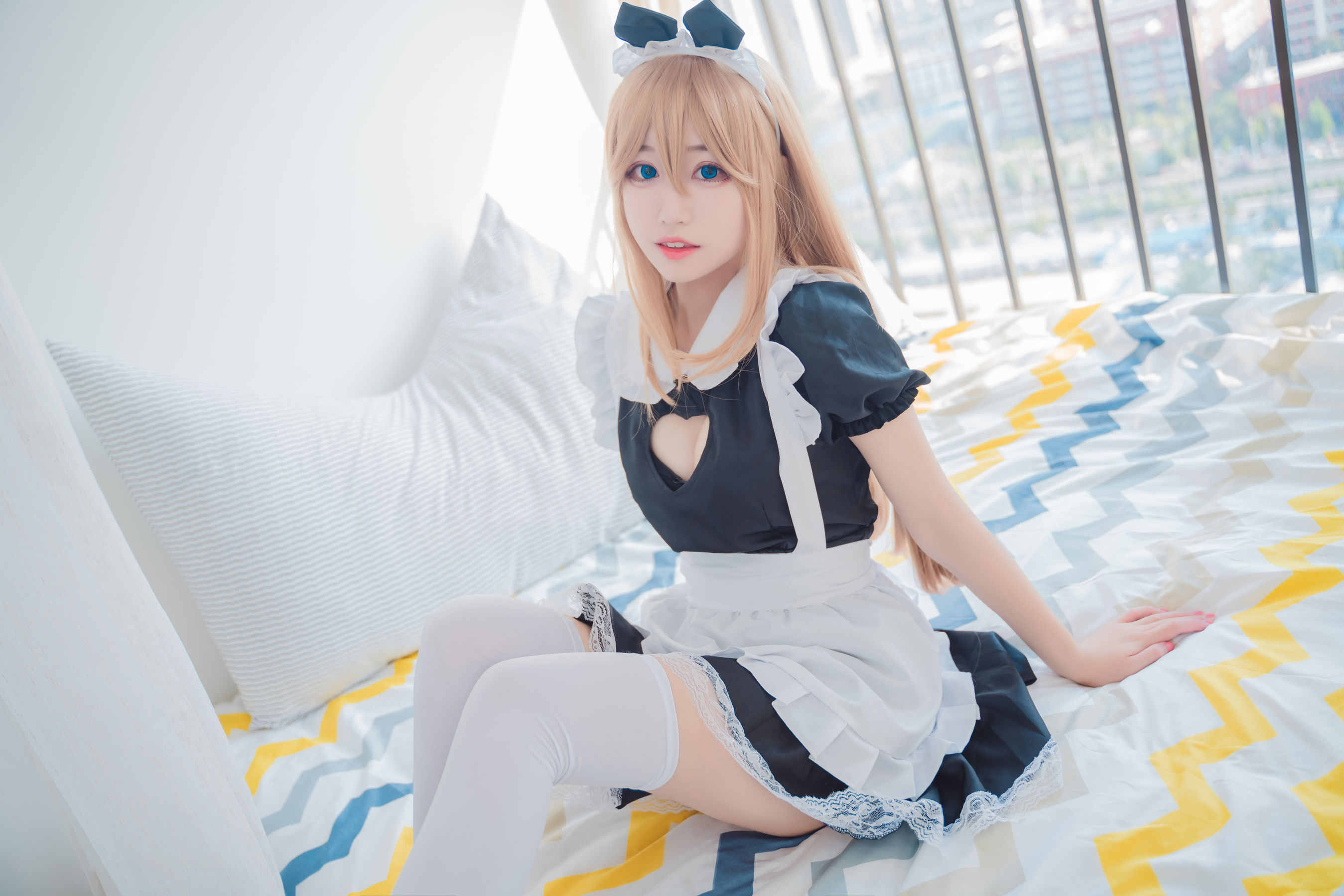 猫君君MaoJun – 猫猫的女仆装 Cosplay-第12张