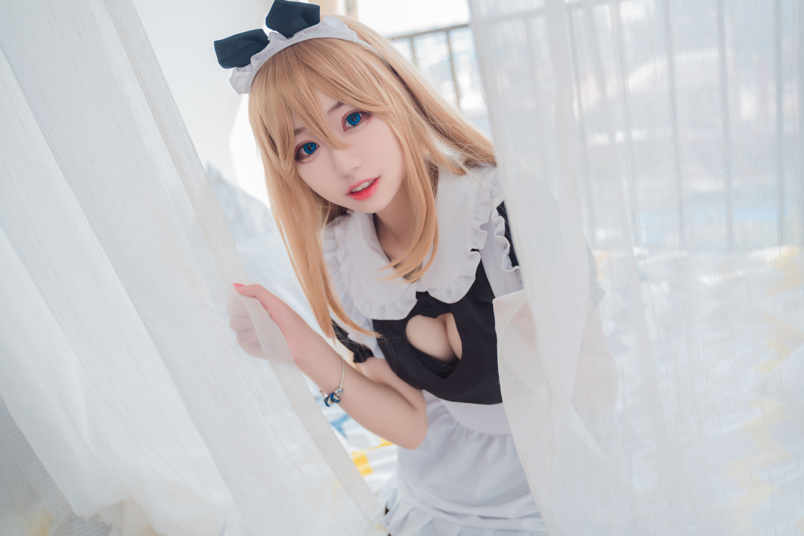 猫君君MaoJun – 猫猫的女仆装 Cosplay-第32张