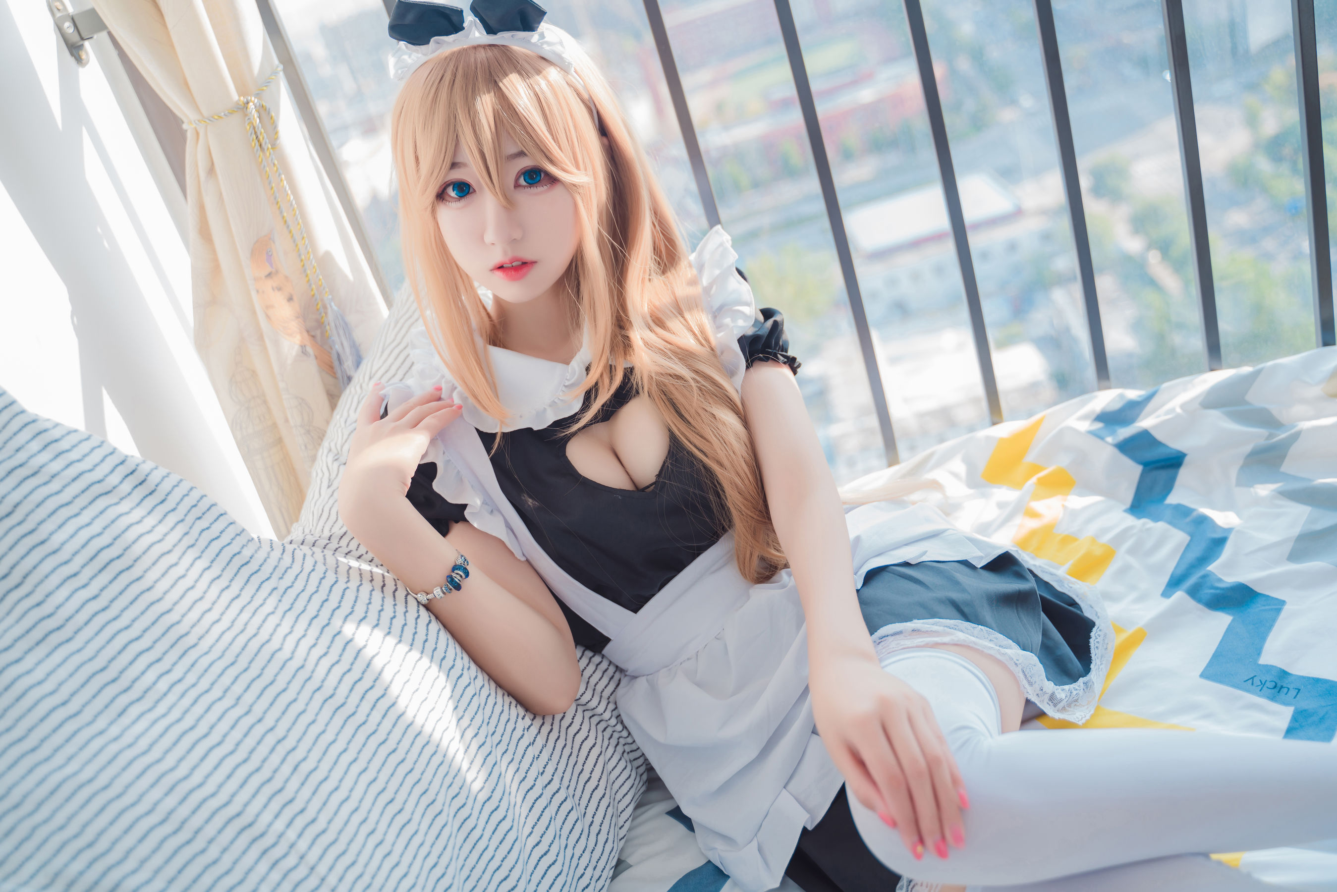 猫君君MaoJun – 猫猫的女仆装 Cosplay-第4张