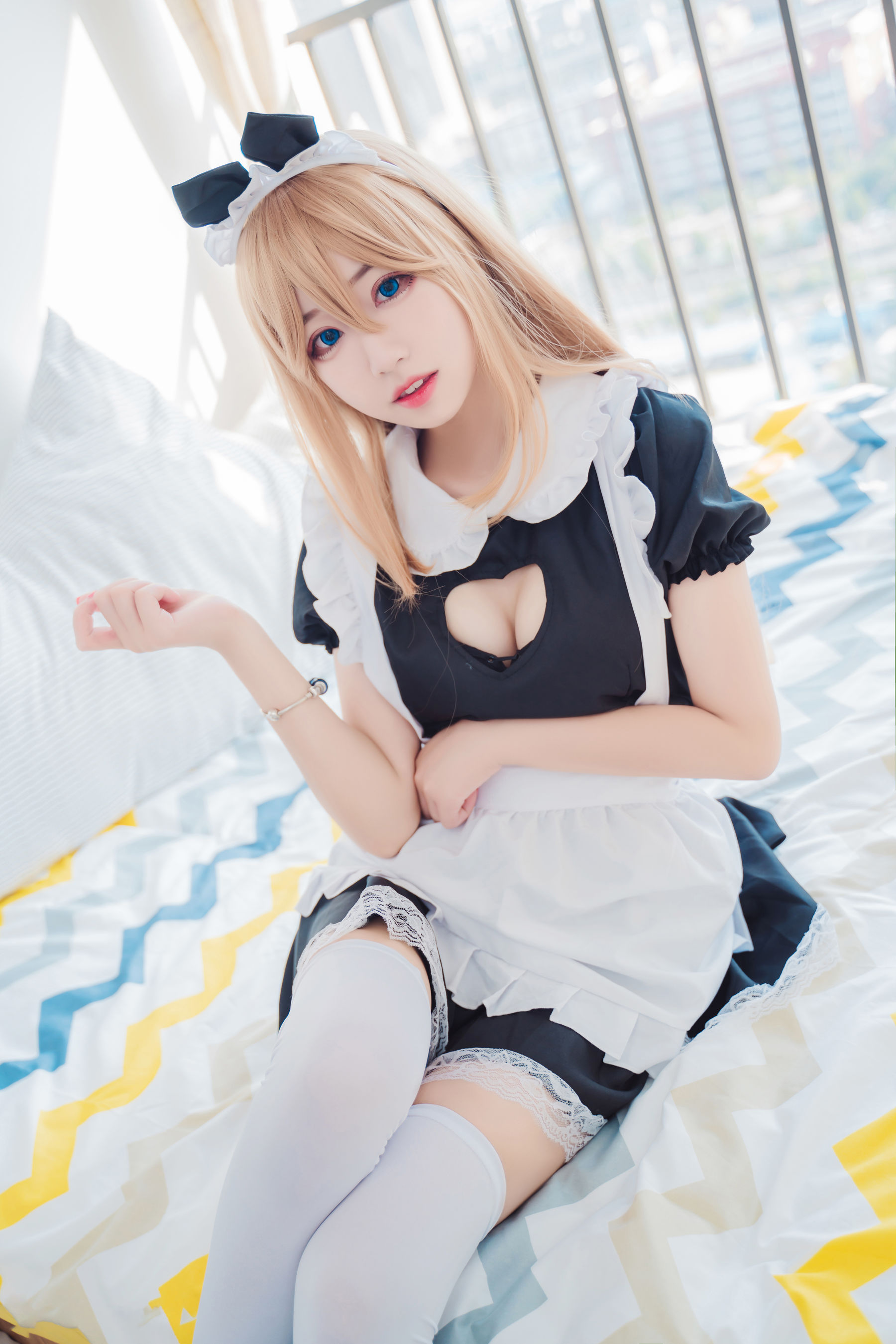 猫君君MaoJun – 猫猫的女仆装 Cosplay-第14张