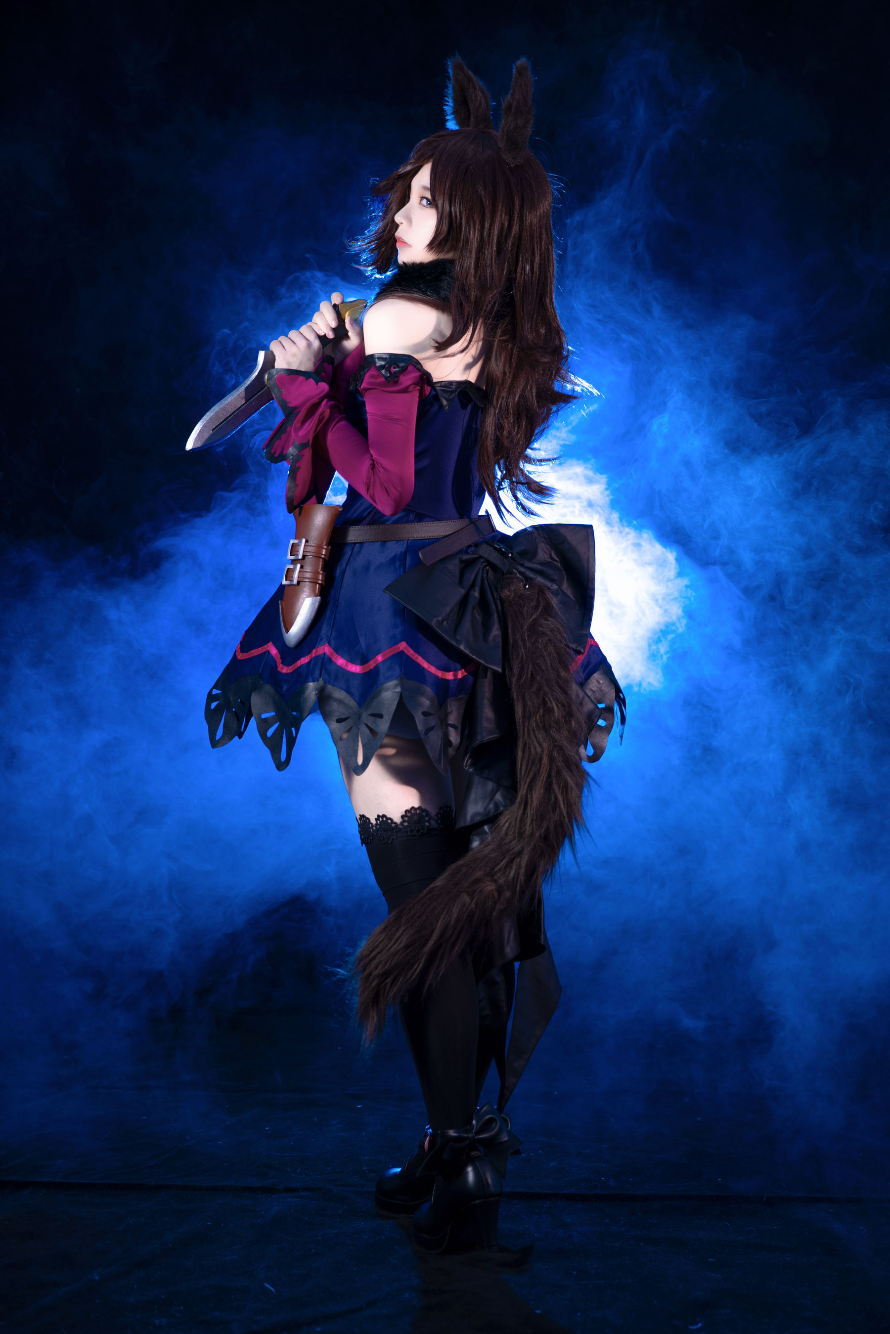 动漫博主G44不会受伤 – 赛马娘 米浴 Cosplay-第2张