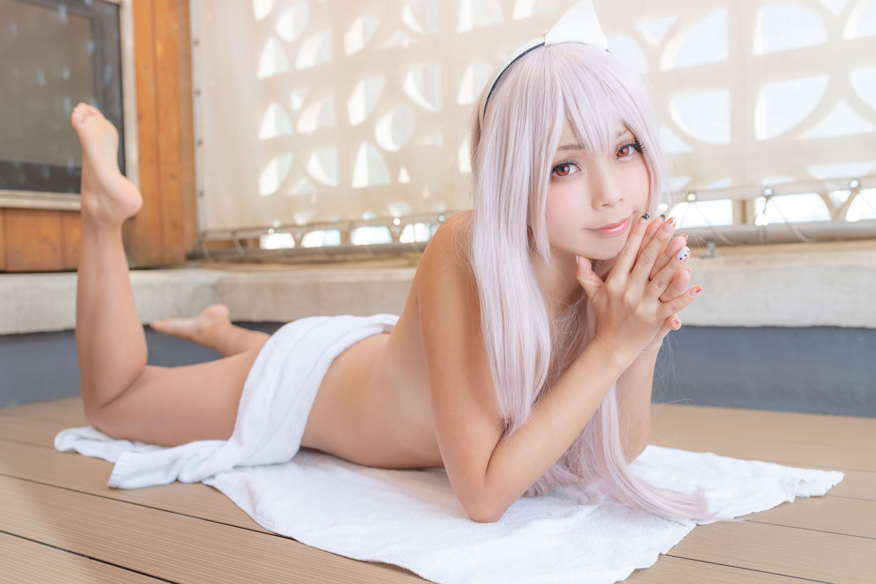 C95CH24 OK!guguru(ぐぐる) ゆらぎ荘のぐぐるさん Cosplay-第5张