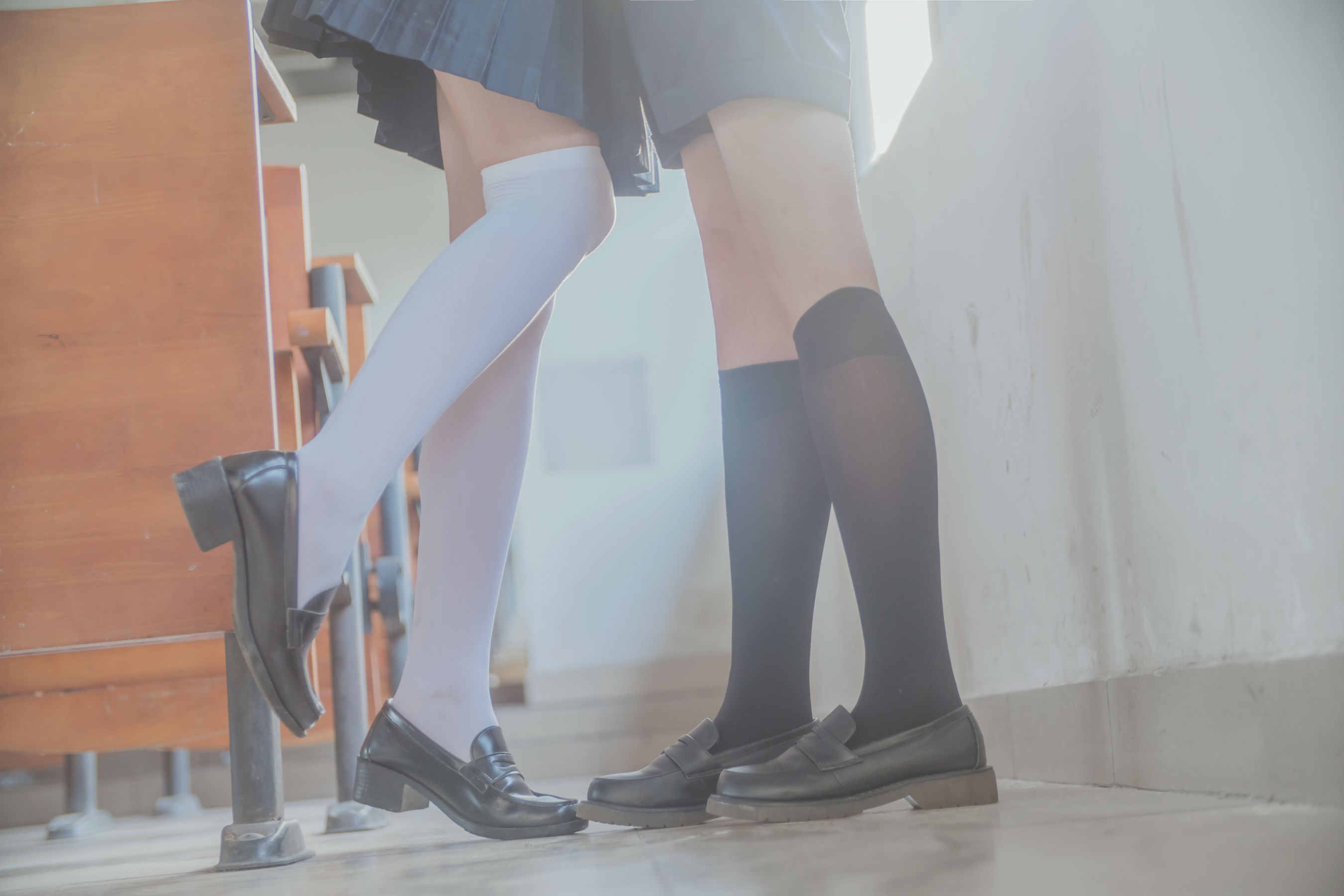 [萝莉COS] 桜桃喵疯猫ss《JK百合》 Cosplay-第3张