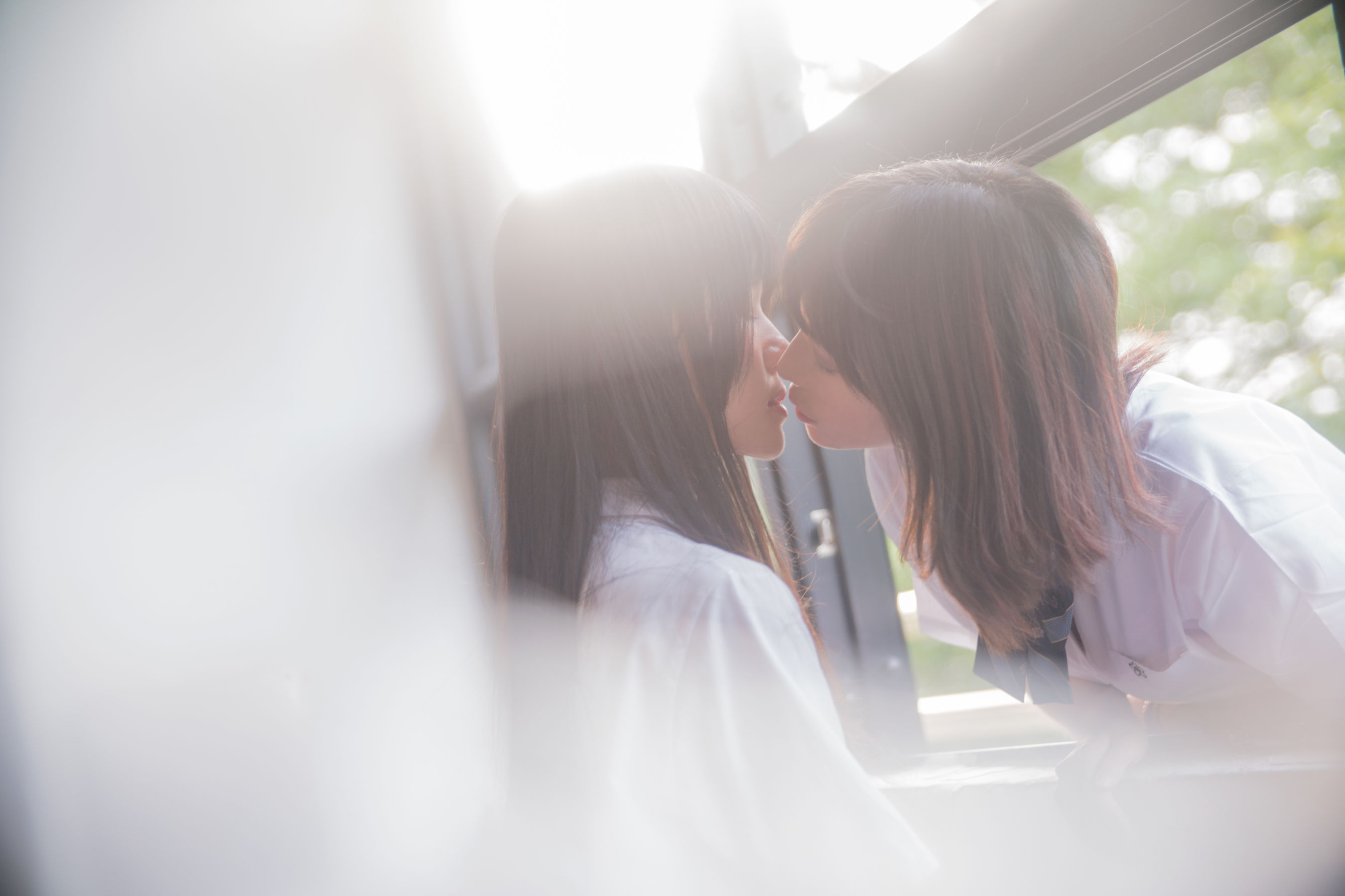 [萝莉COS] 桜桃喵疯猫ss《JK百合》 Cosplay-第11张
