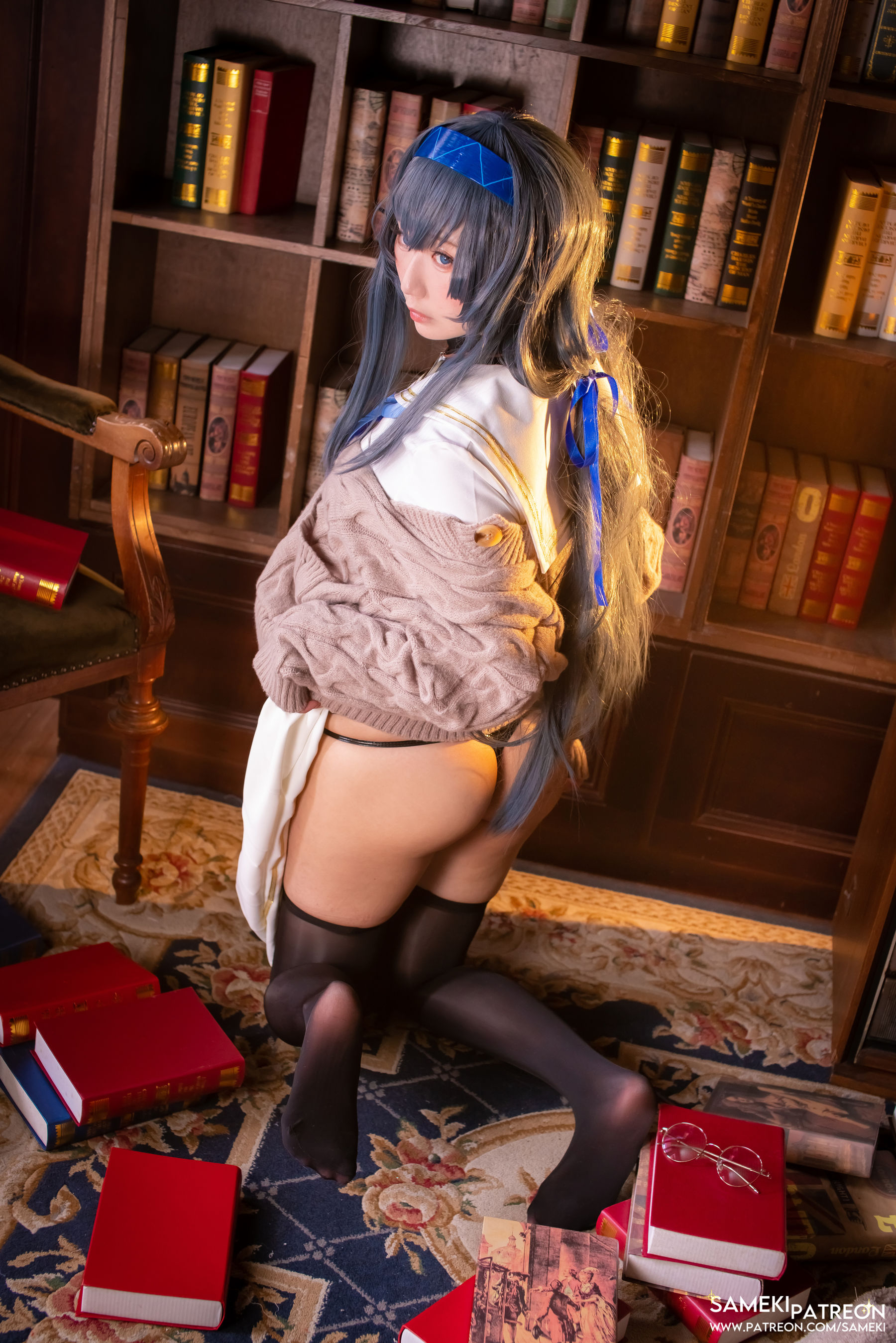 Sameki – 蓝色档案 Wi Cosplay-第1张
