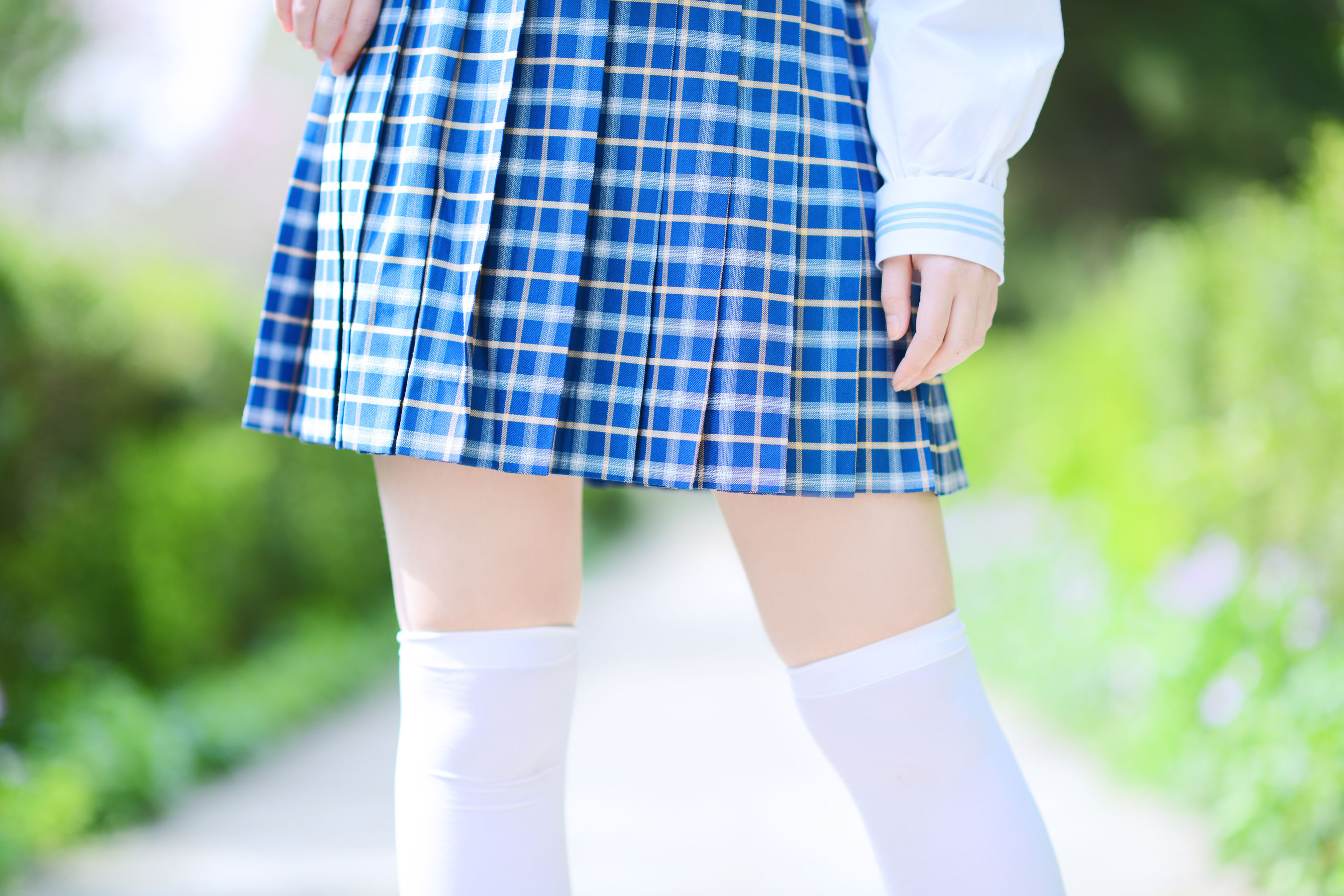 可爱妹子Fushii_海堂 – 樱花树下 Cosplay-第29张