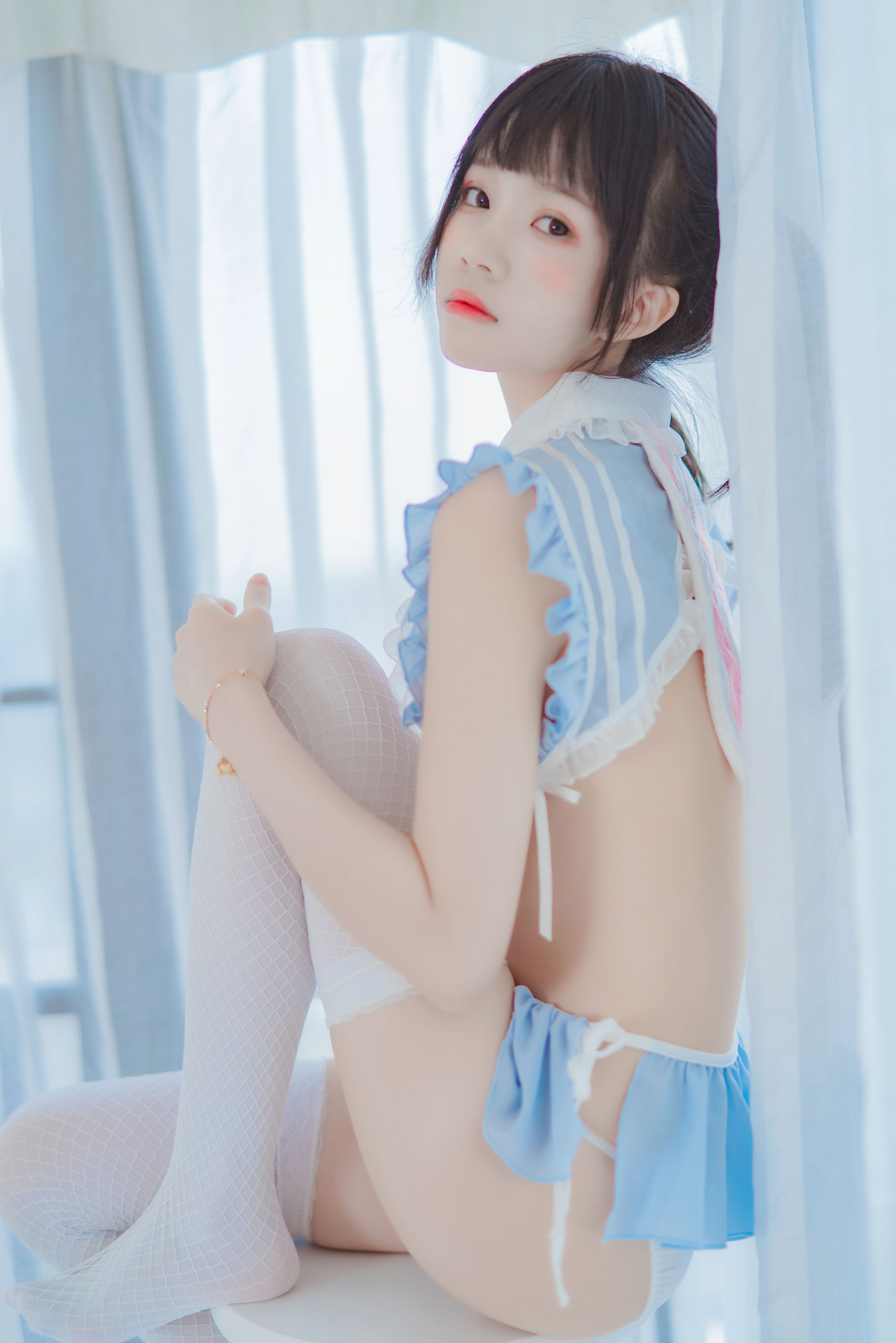 [萝莉COS] 桜桃喵 – 爱丽丝的兔子 Cosplay-第31张