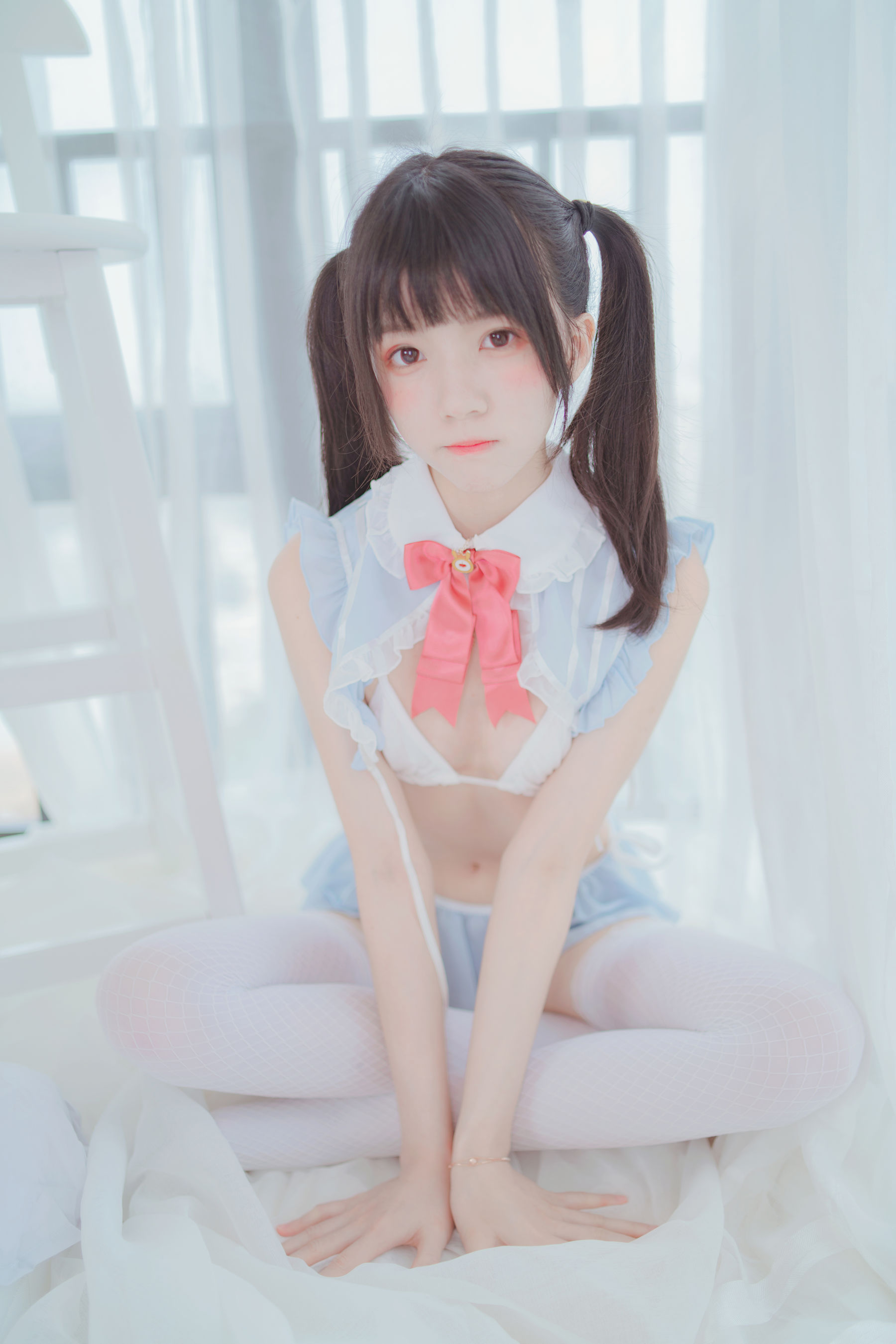 [萝莉COS] 桜桃喵 – 爱丽丝的兔子 Cosplay-第7张