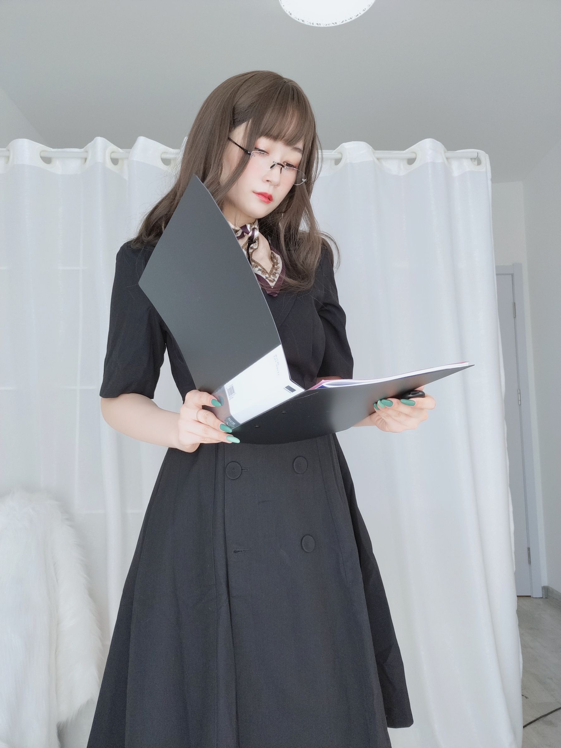 Coser小姐姐白银 – OL下的内衣 Cosplay-第98张