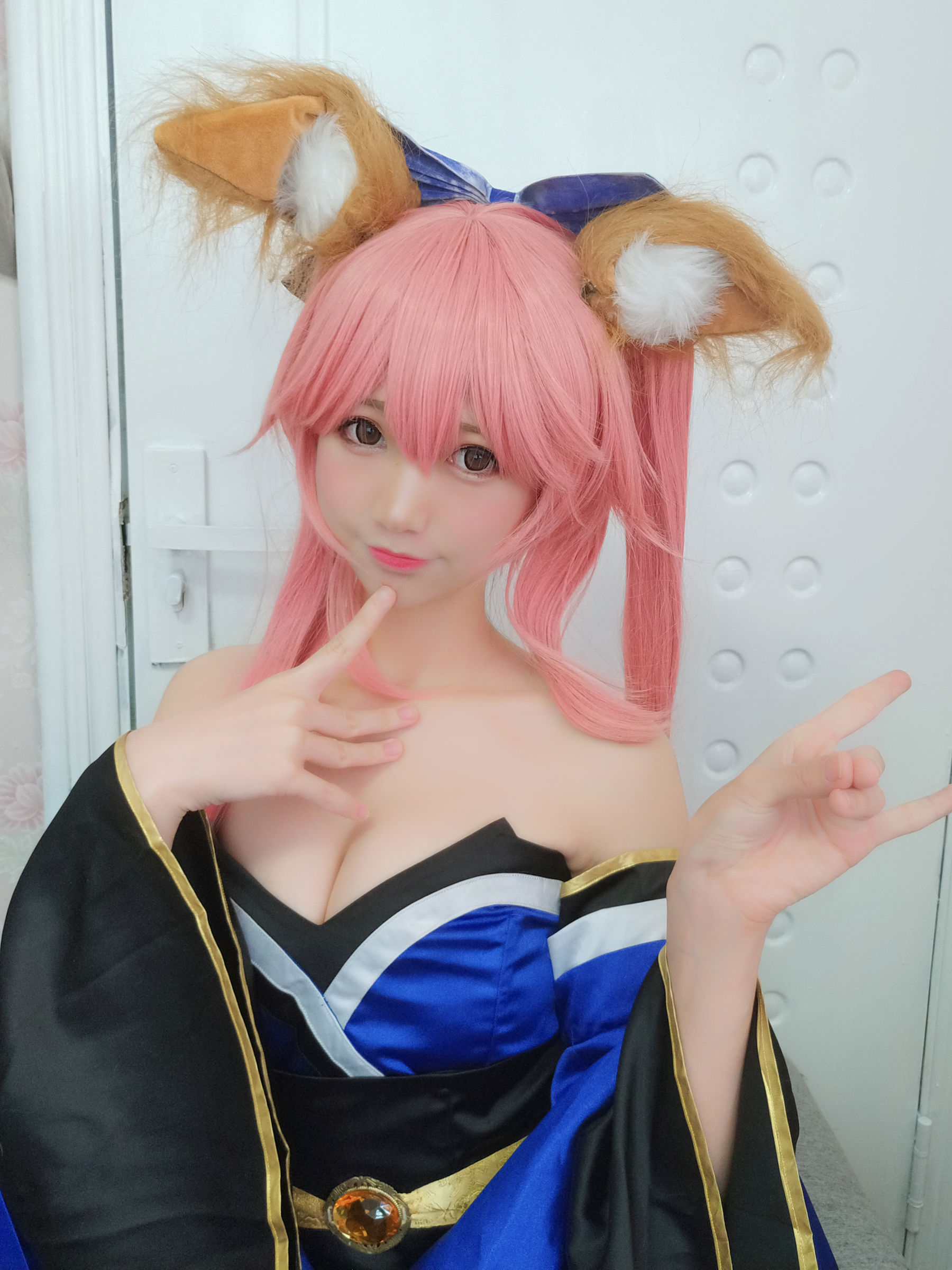 NAGISA魔物喵 自摄系列 No.004 玉藻前同人 Cosplay-第6张