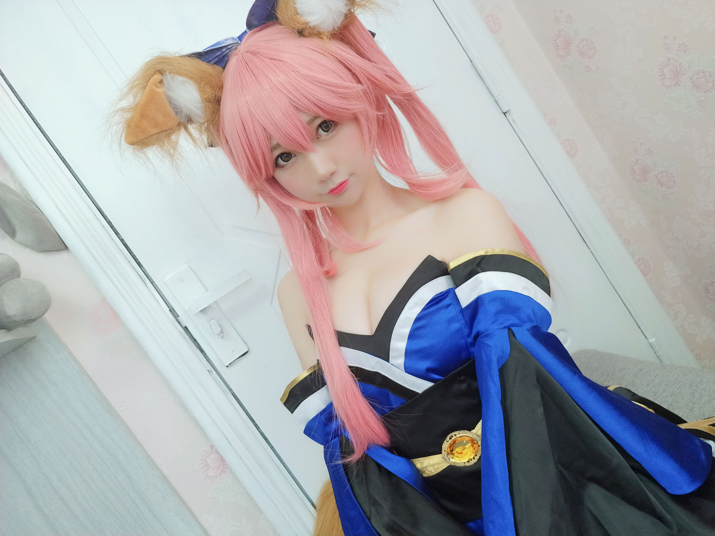 NAGISA魔物喵 自摄系列 No.004 玉藻前同人 Cosplay-第2张