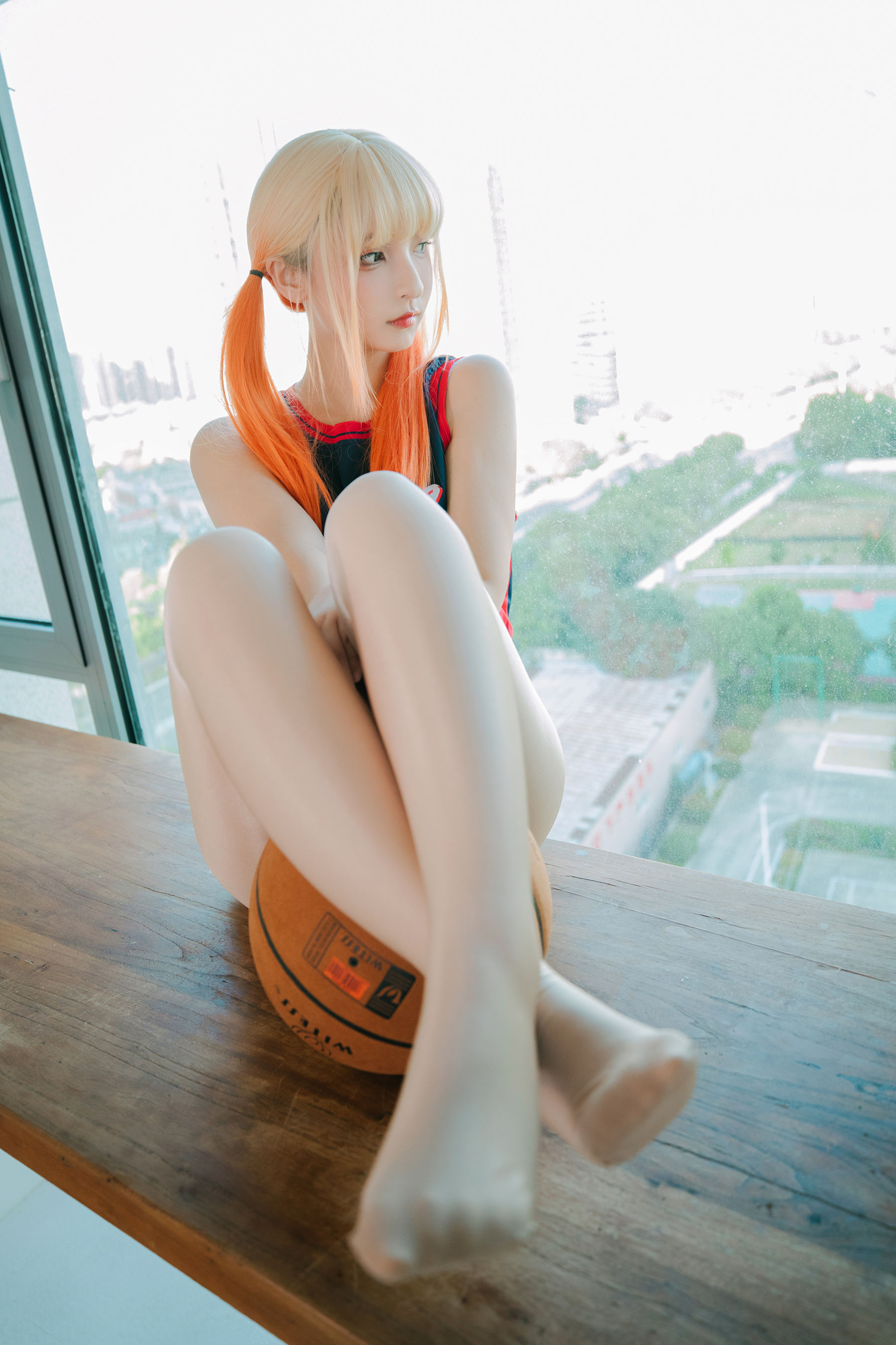 萝莉神楽板真冬 之 拉拉队少女 Cosplay-第37张
