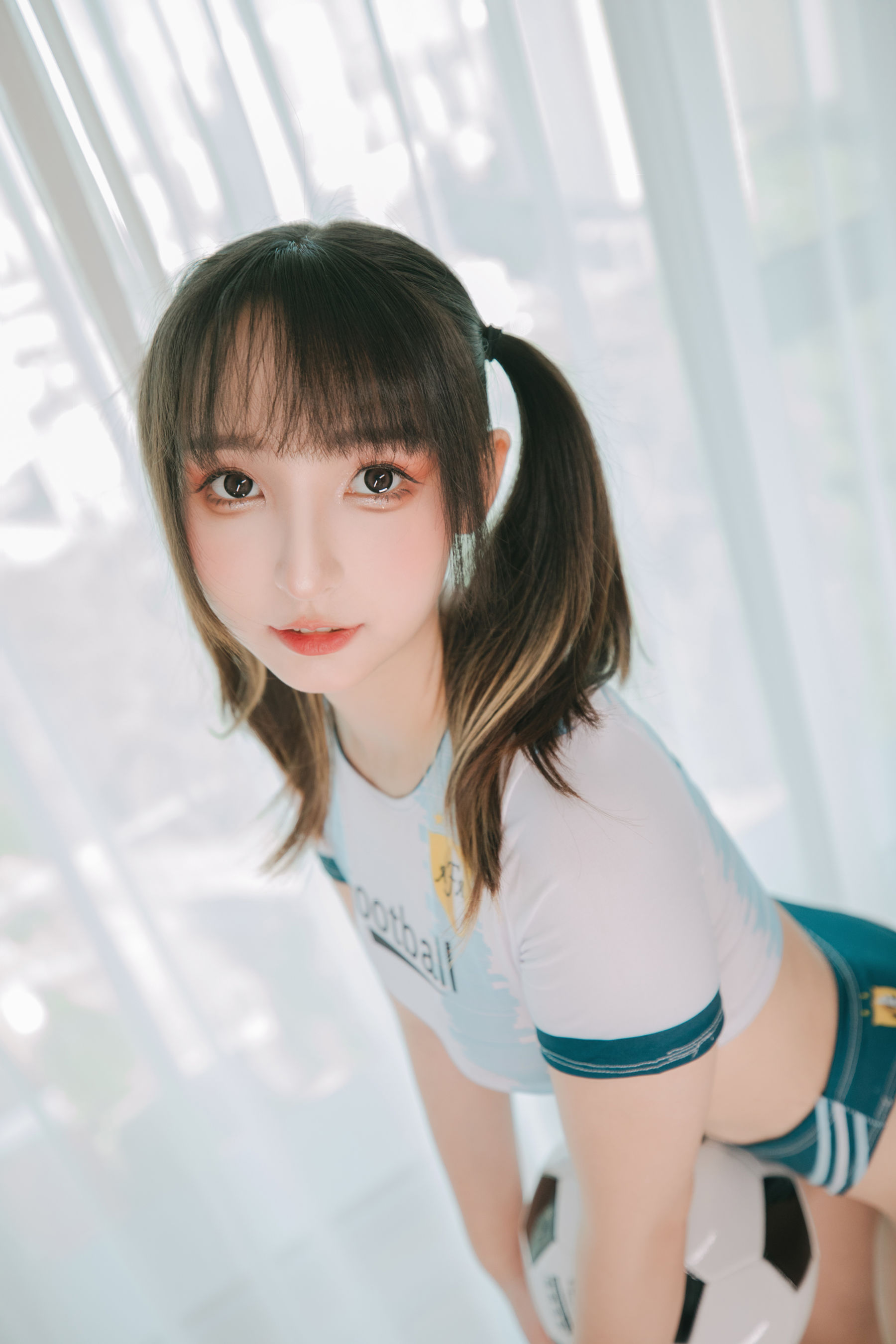 萝莉神楽板真冬 之 拉拉队少女 Cosplay-第104张