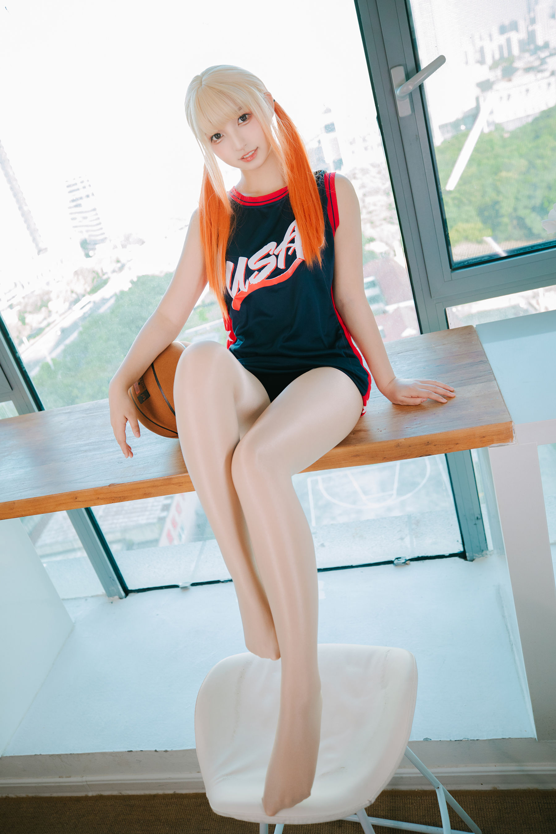 萝莉神楽板真冬 之 拉拉队少女 Cosplay-第1张