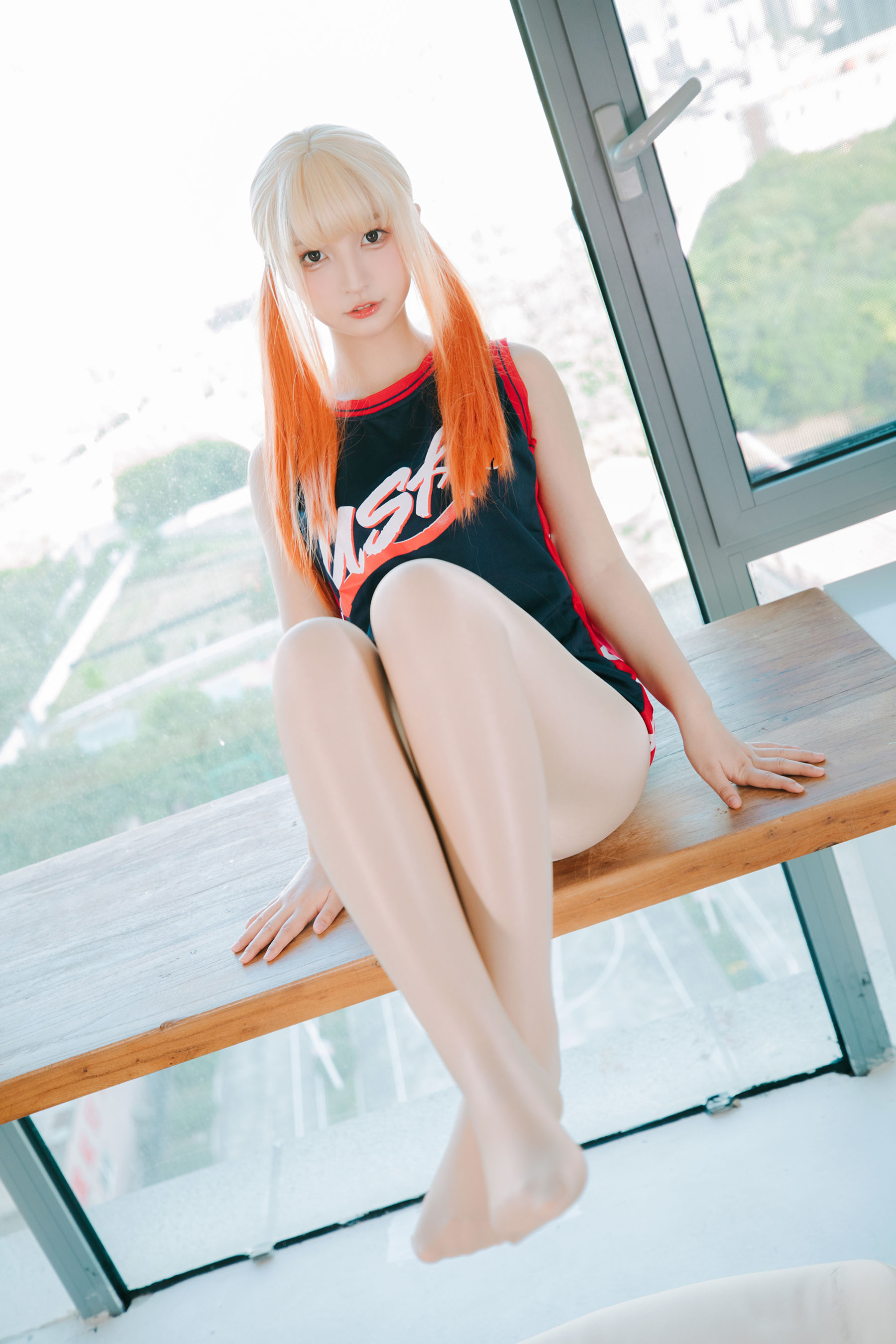萝莉神楽板真冬 之 拉拉队少女 Cosplay-第16张