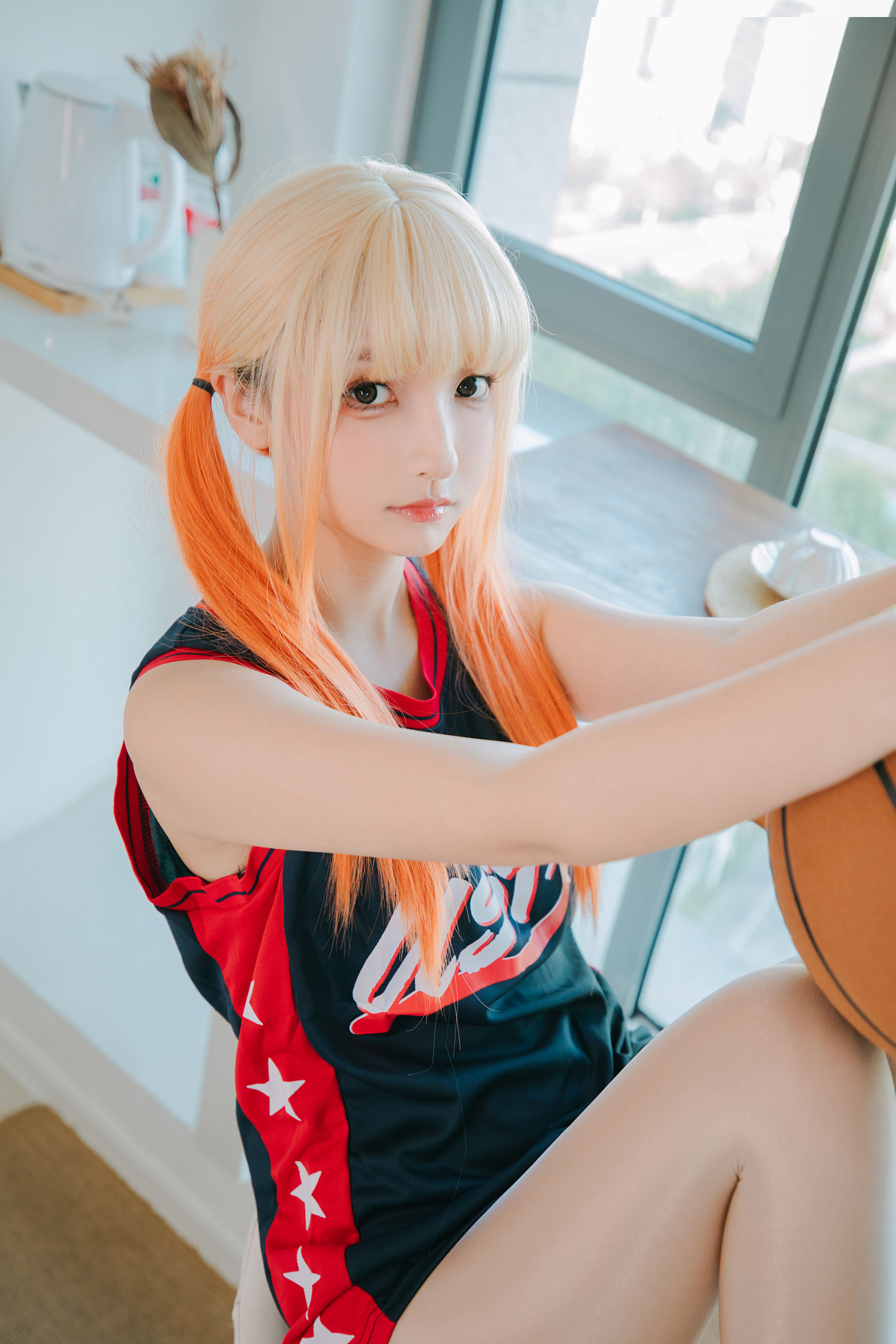 萝莉神楽板真冬 之 拉拉队少女 Cosplay-第38张