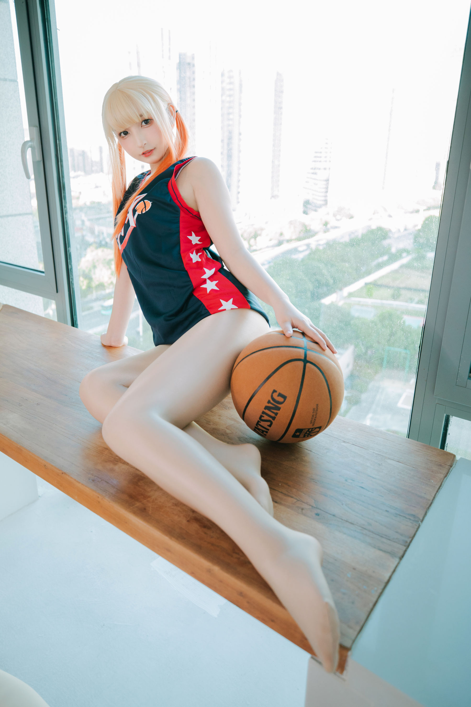 萝莉神楽板真冬 之 拉拉队少女 Cosplay-第62张