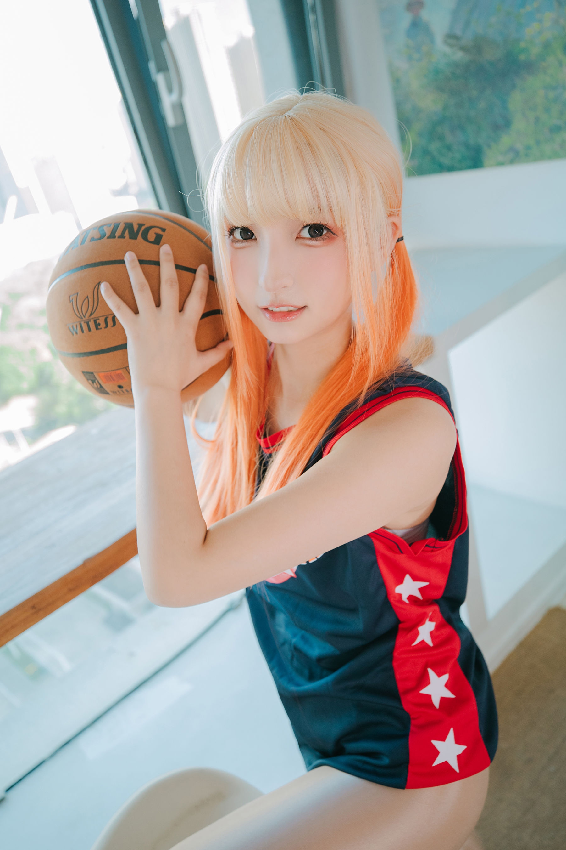 萝莉神楽板真冬 之 拉拉队少女 Cosplay-第134张