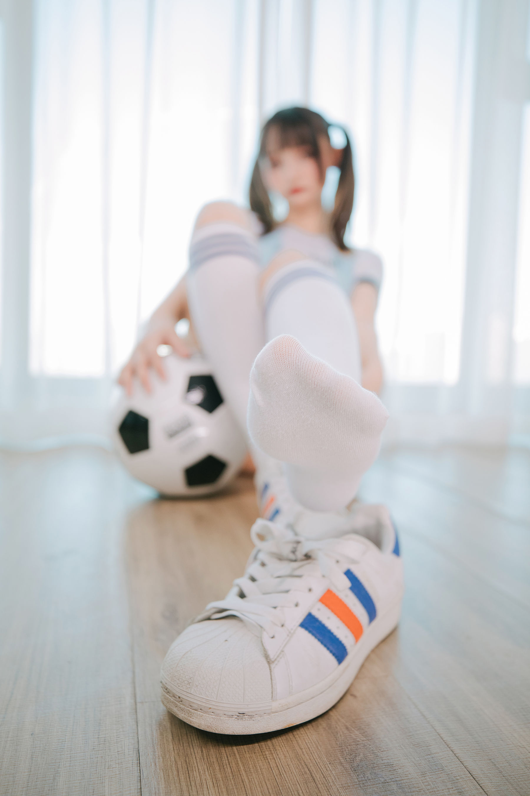 萝莉神楽板真冬 之 拉拉队少女 Cosplay-第105张