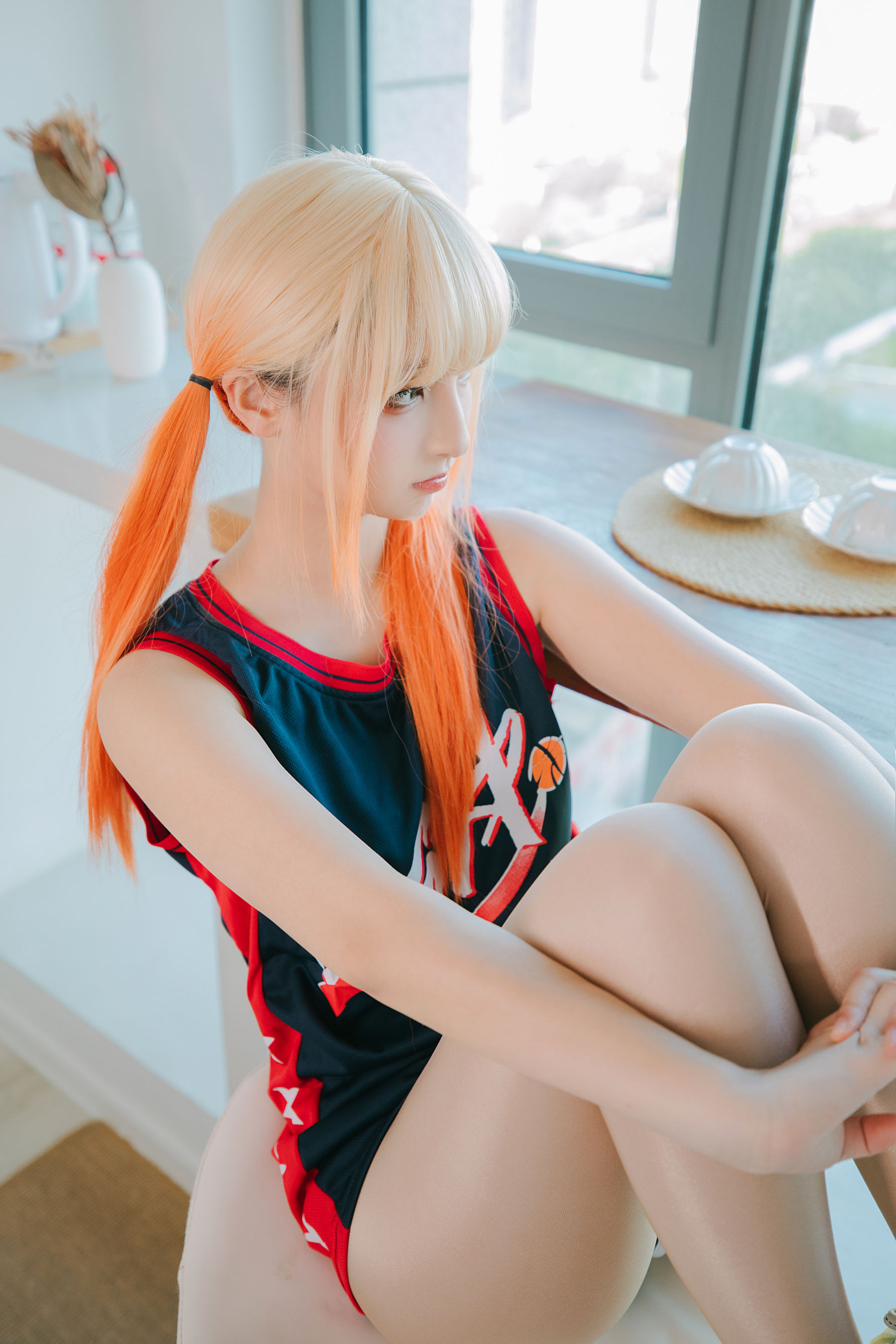 萝莉神楽板真冬 之 拉拉队少女 Cosplay-第39张
