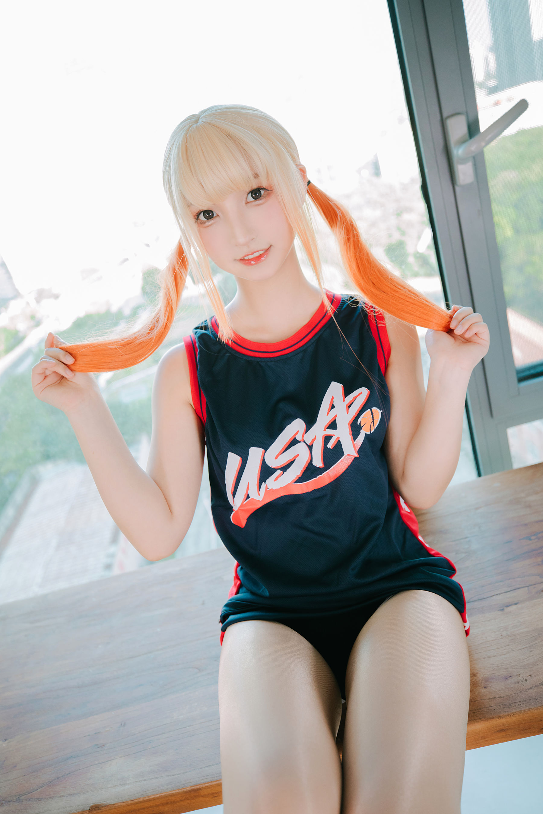 萝莉神楽板真冬 之 拉拉队少女 Cosplay-第17张
