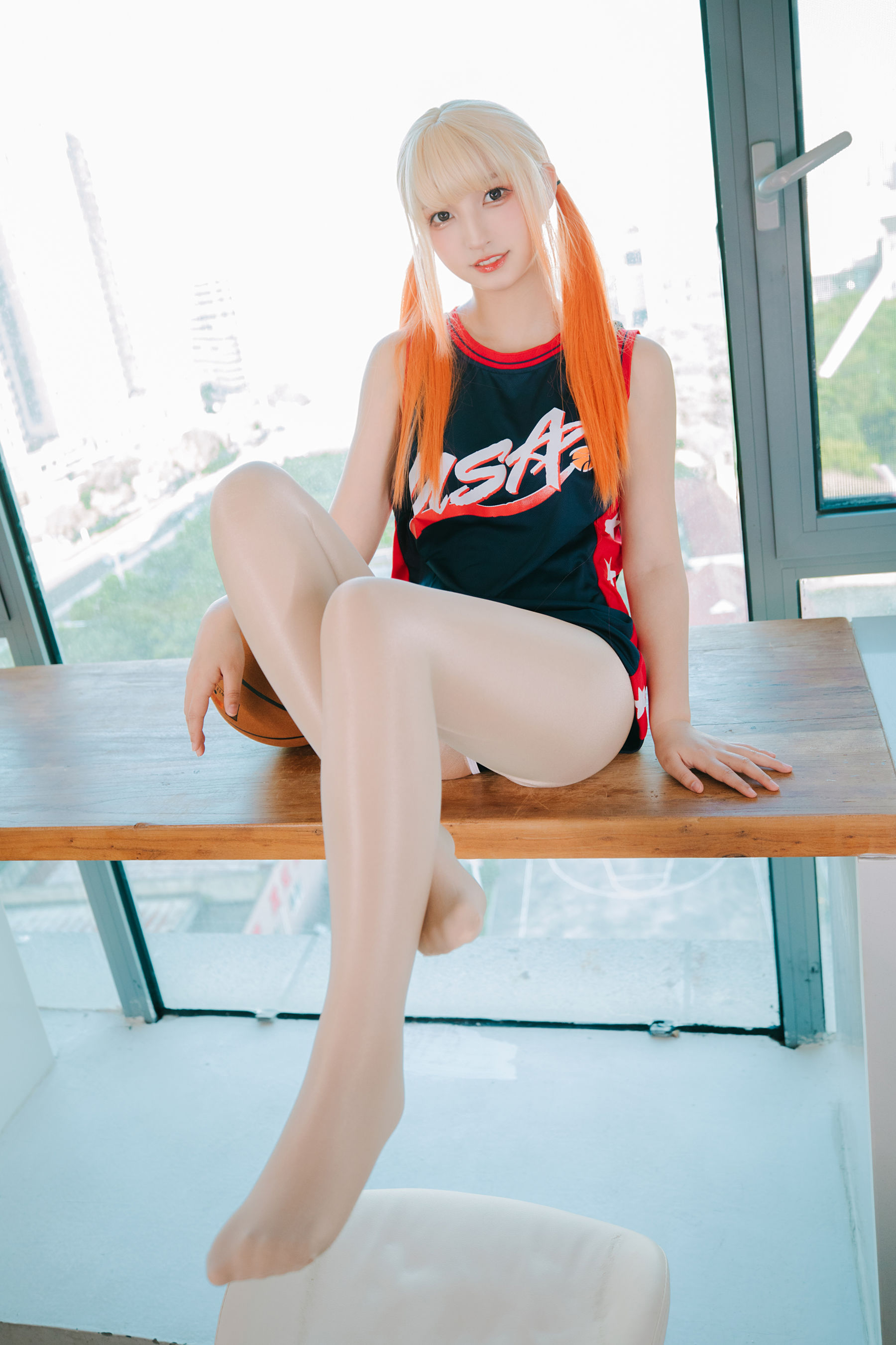 萝莉神楽板真冬 之 拉拉队少女 Cosplay-第2张