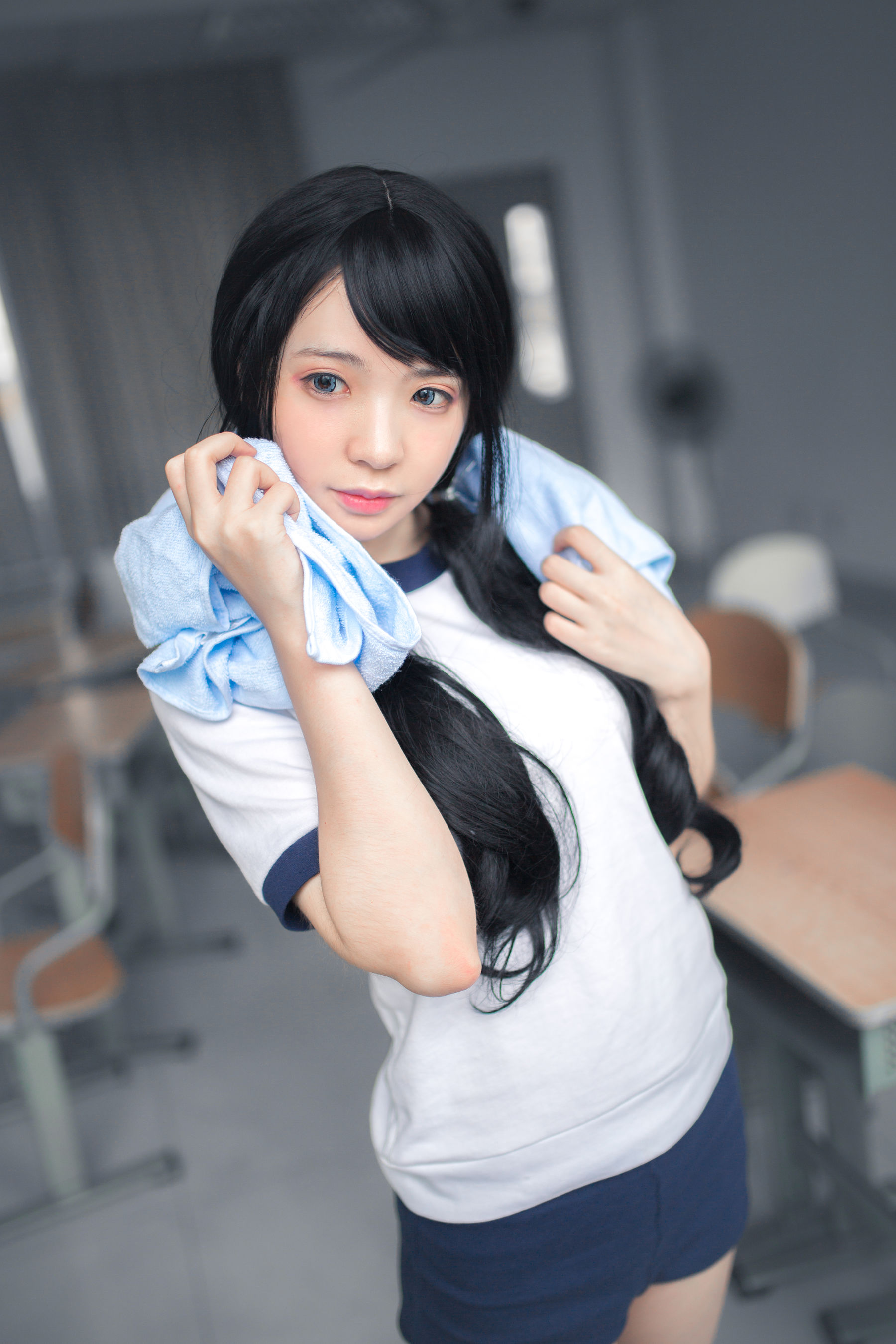 疯猫ss《体操服白丝》 Cosplay-第5张