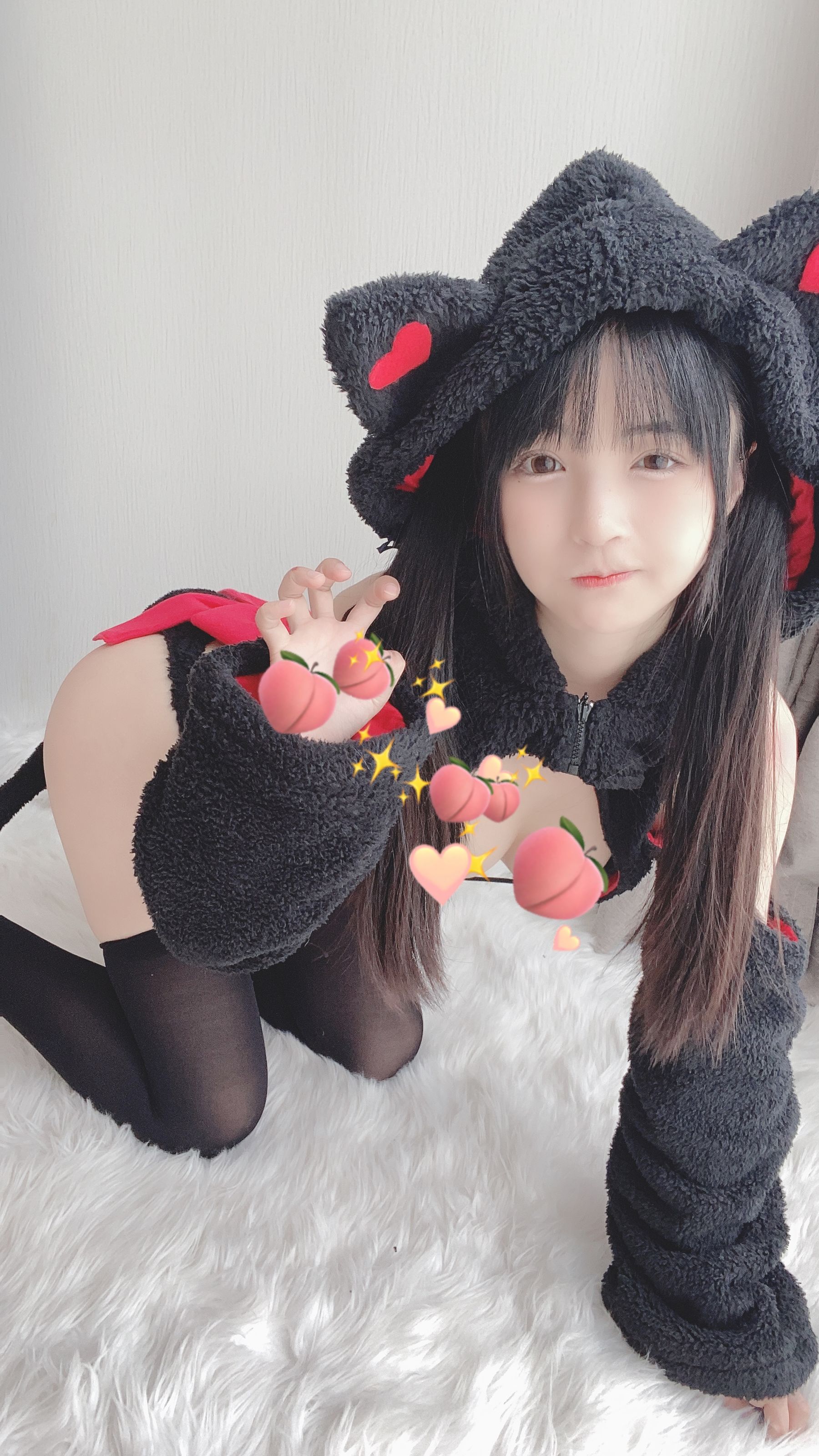 [Cosplay写真] 桜井宁宁 – 小黑猫 Cosplay-第47张