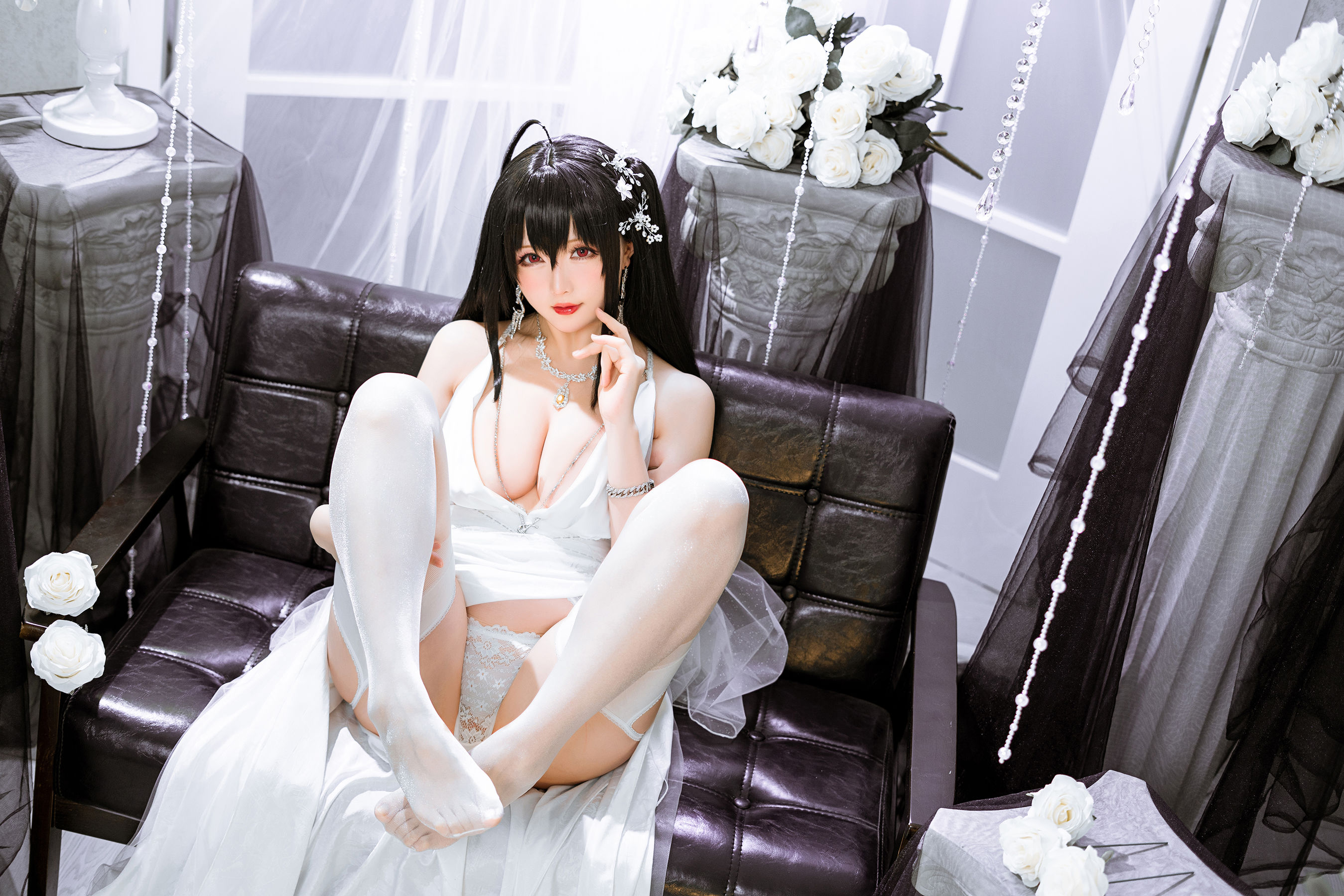 Coser小姐姐星之迟迟 -《Darling》大凤 Cosplay-第7张