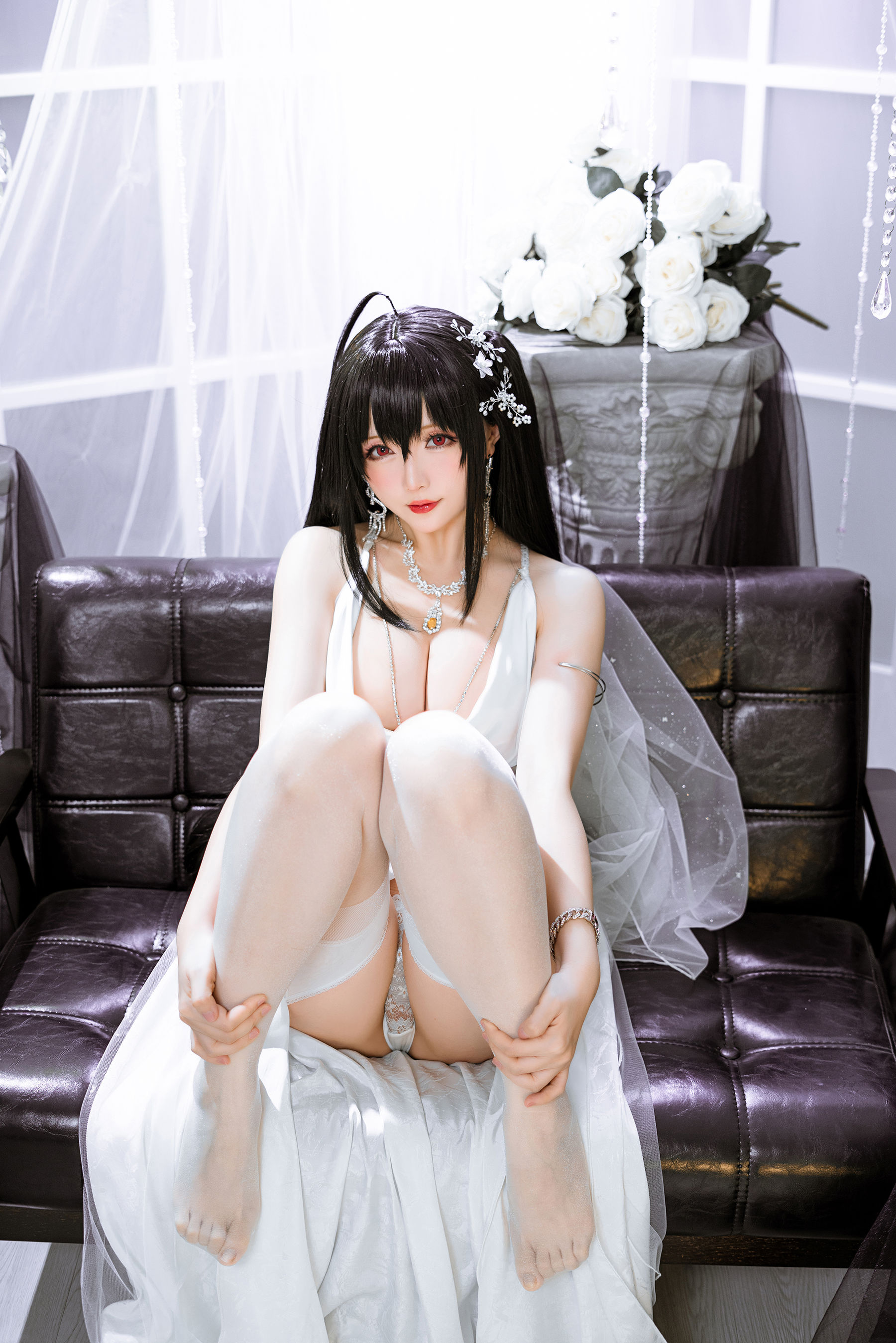 Coser小姐姐星之迟迟 -《Darling》大凤 Cosplay-第2张