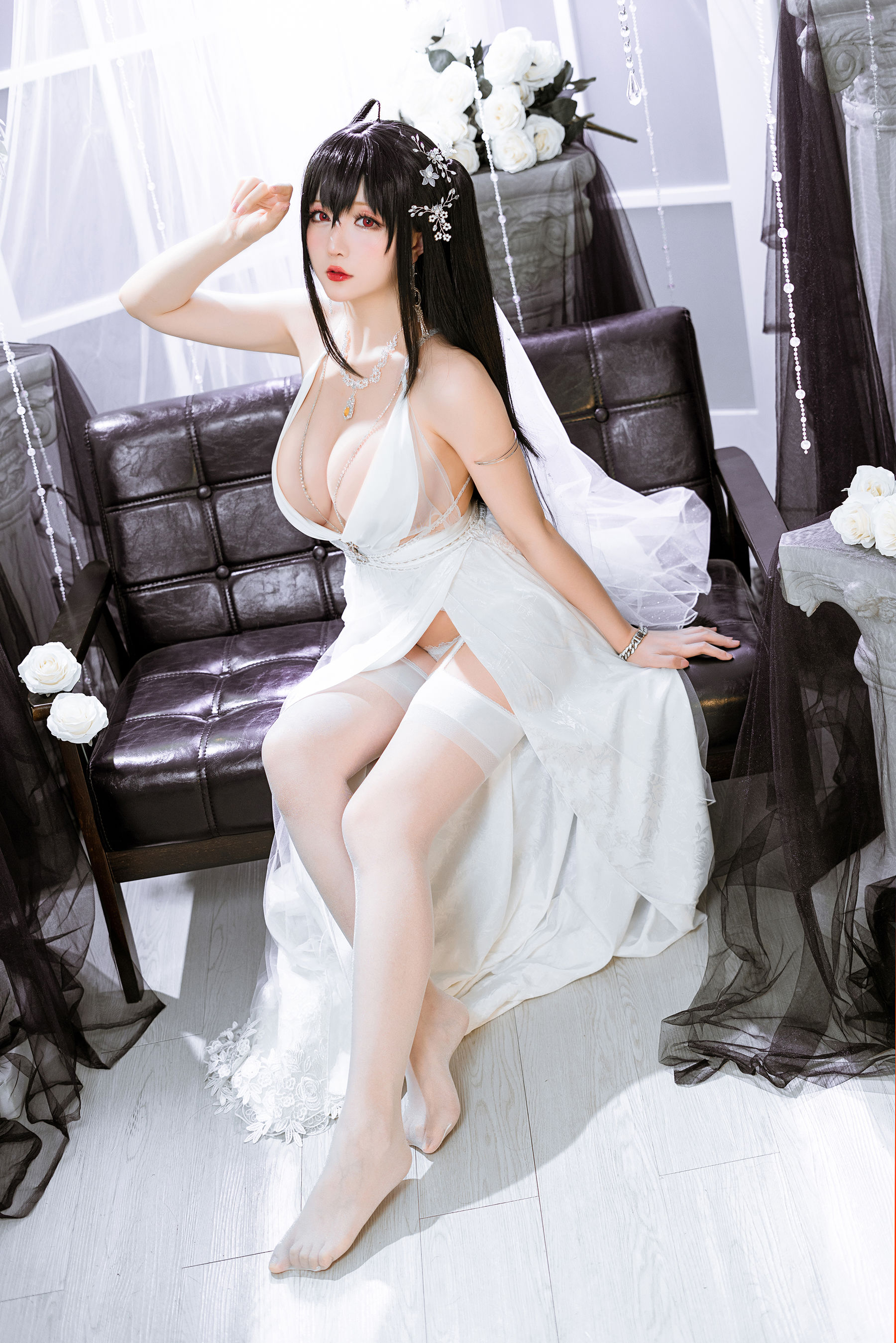 Coser小姐姐星之迟迟 -《Darling》大凤 Cosplay-第48张