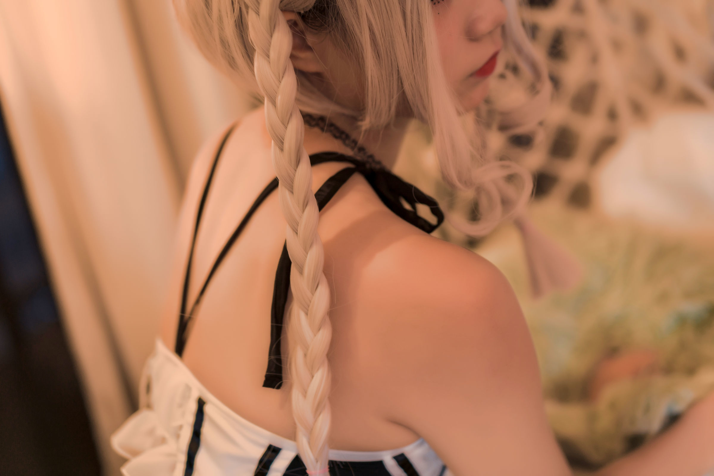 [萝莉COS] 清纯少女五更百鬼 – 黑白 Cosplay-第65张