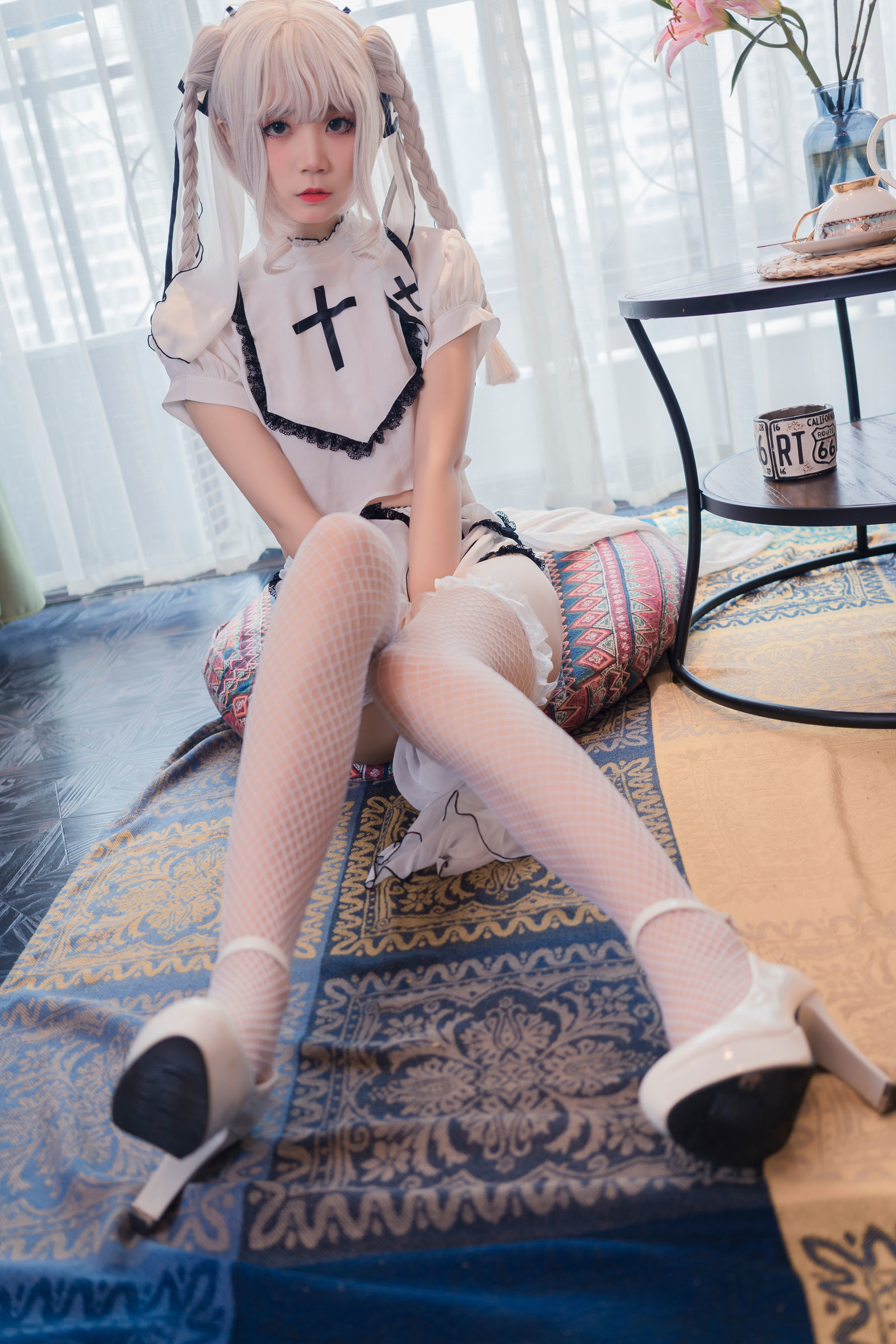 [萝莉COS] 清纯少女五更百鬼 – 黑白 Cosplay-第62张
