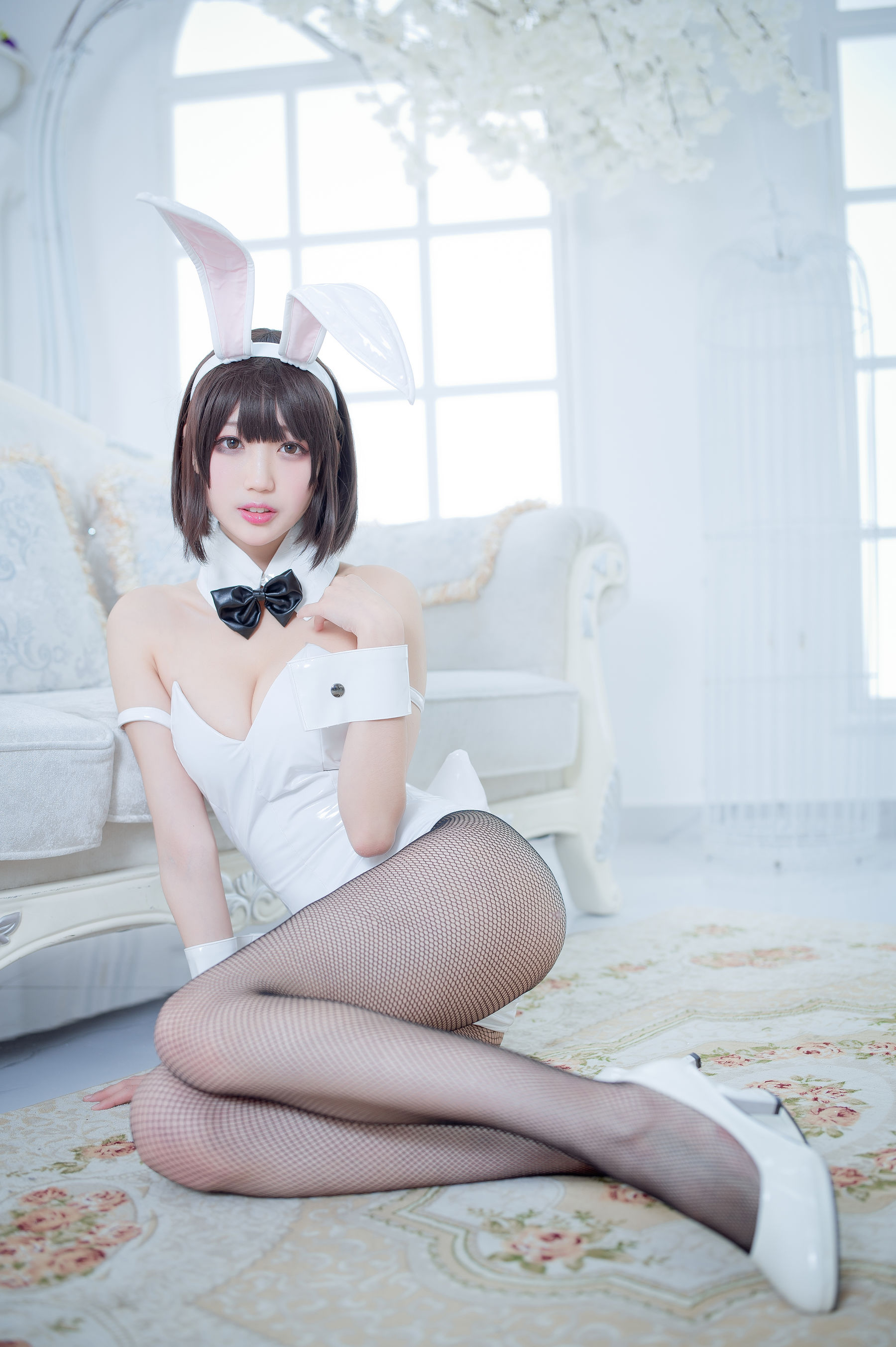 周叽是可爱兔兔 – 加藤惠兔女郎 Cosplay-第7张